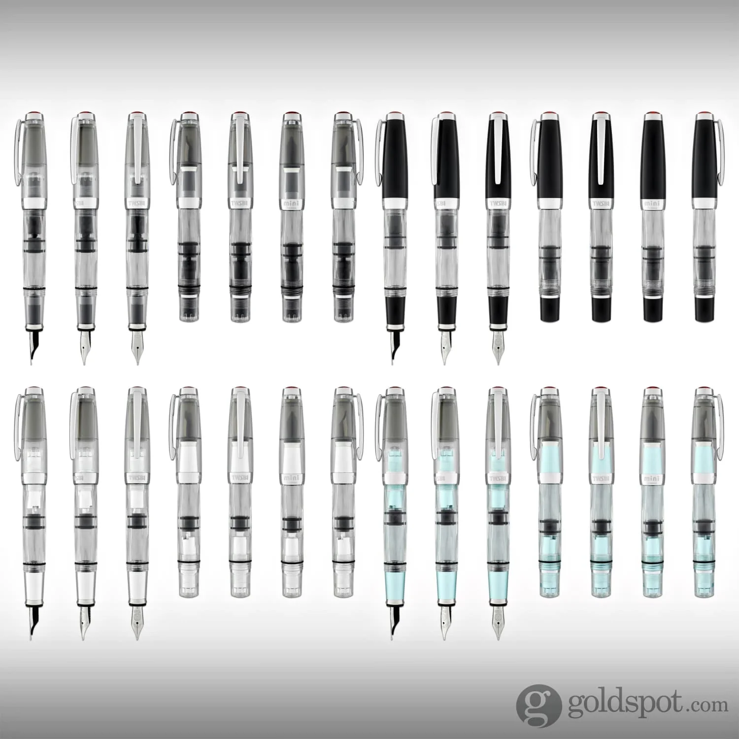 TWSBI Mini Fountain Pen in AL Silver - Image 11