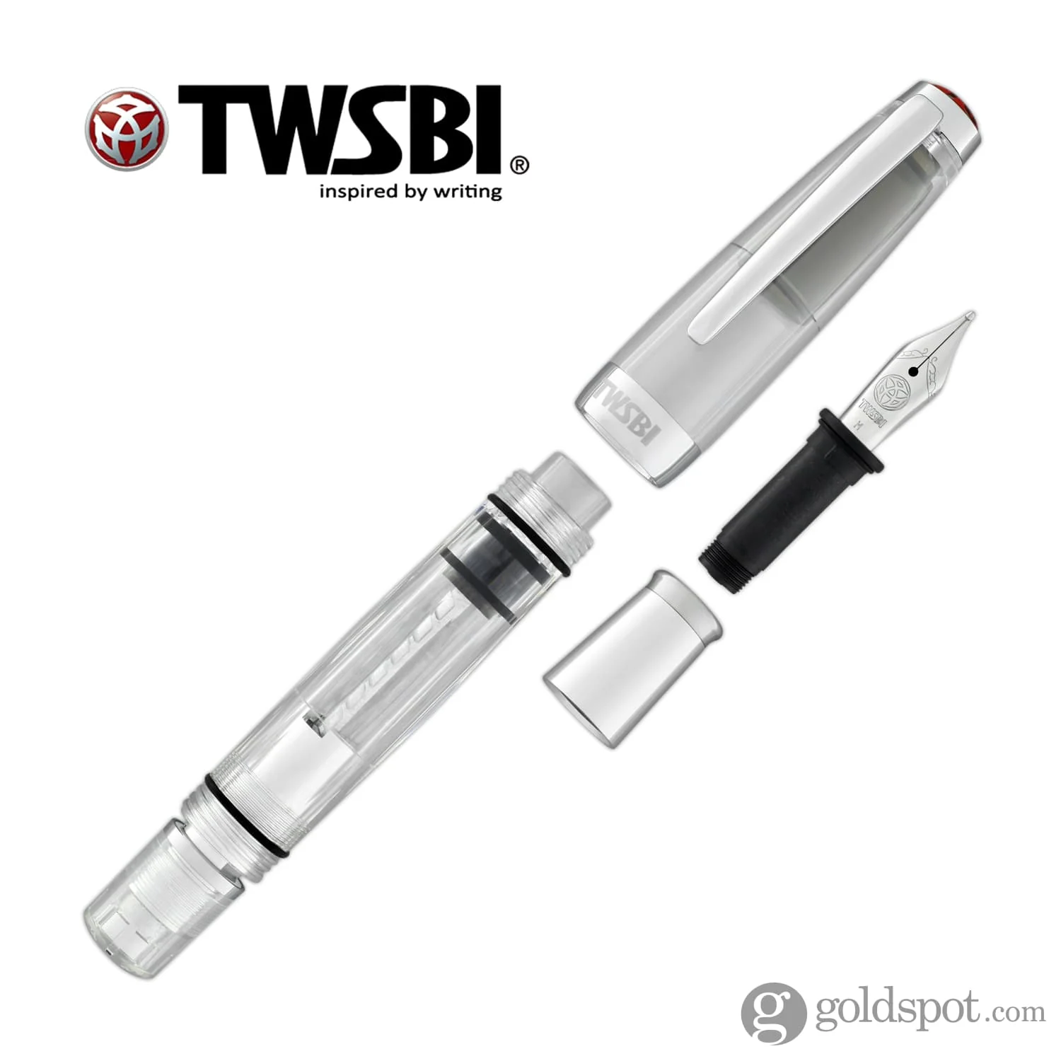 TWSBI Mini Fountain Pen in AL Silver - Image 8
