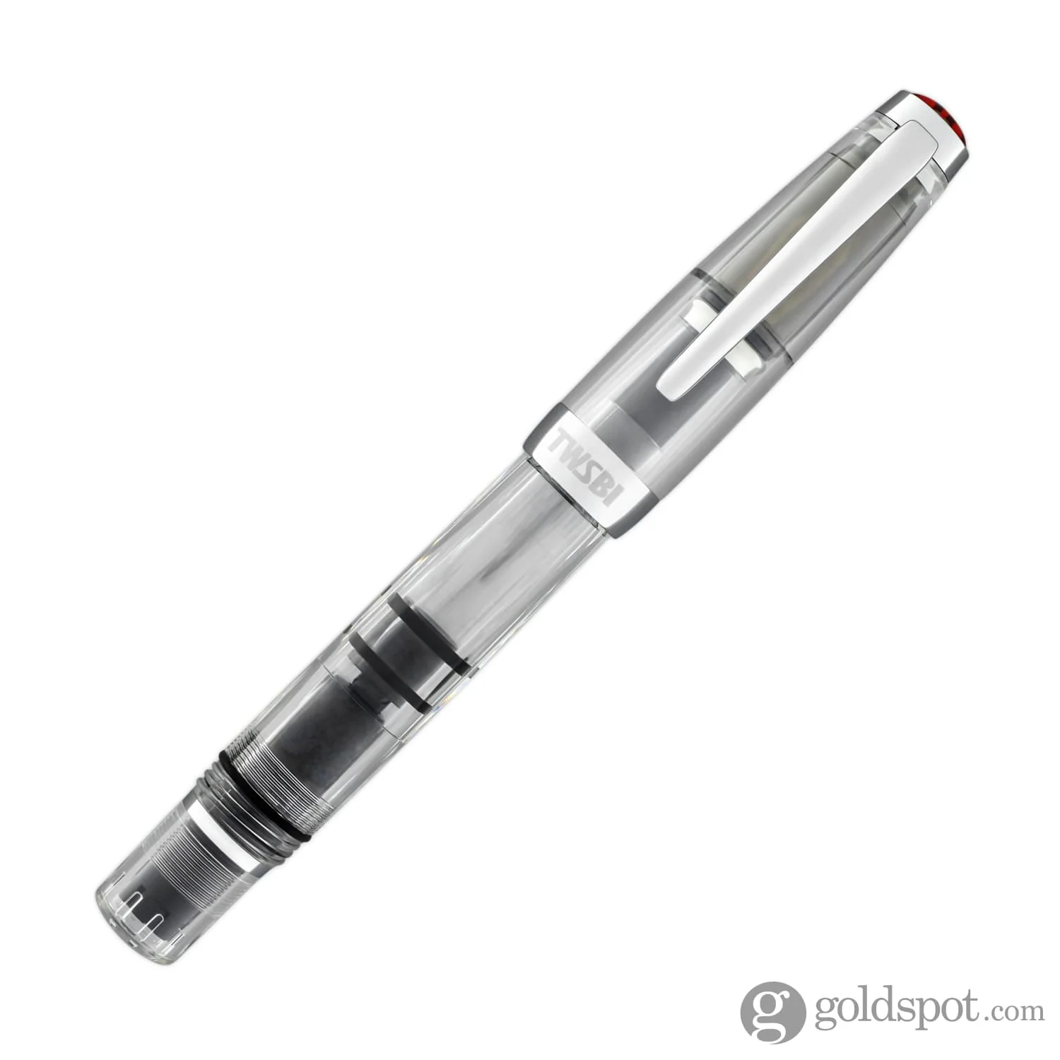 TWSBI Mini Fountain Pen in Clear Demonstrator - Image 4