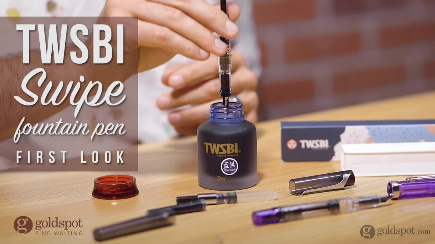 TWSBI Swipe Fountain Pen in Prussian Blue - Image 9