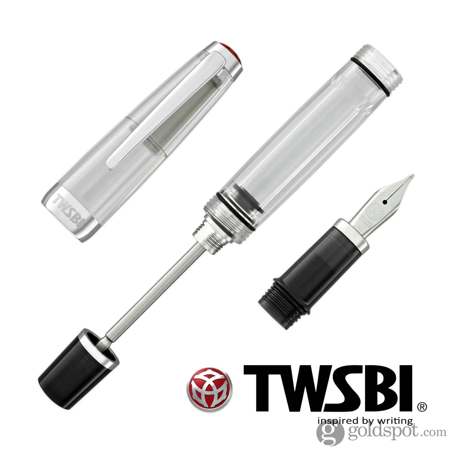 TWSBI Vac Mini Fountain Pen in Smoke - Image 8