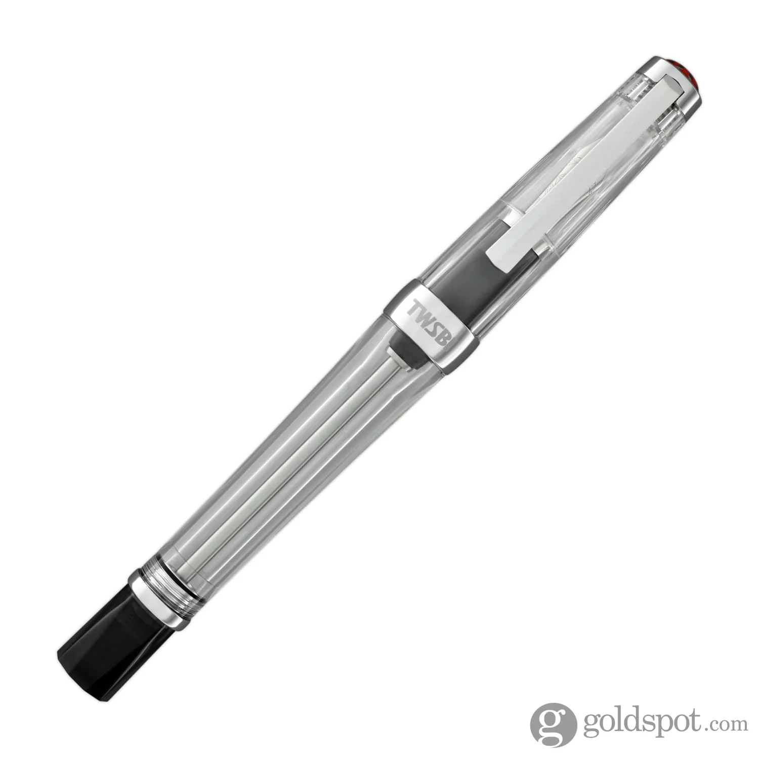 TWSBI Vac700R Fountain Pen in Clear Demonstrator - Image 4
