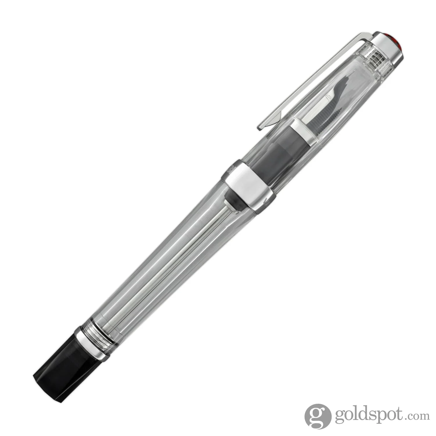 TWSBI Vac700R Fountain Pen in Clear Demonstrator - Image 5