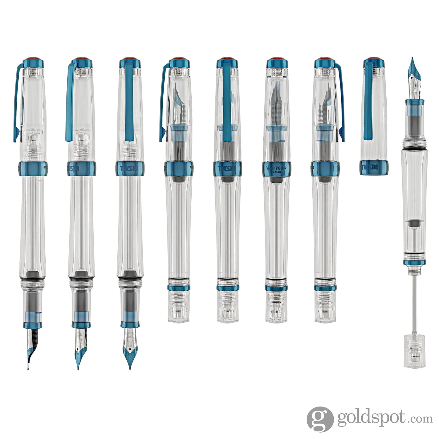TWSBI Vac700R Fountain Pen in Kyanite Special Edition - Image 8
