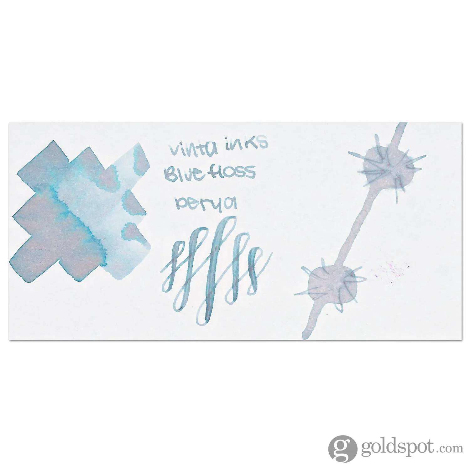 Vinta Inks 2.0 Bottled Ink in Blue Floss [Perya 1820] - 30mL - Image 2