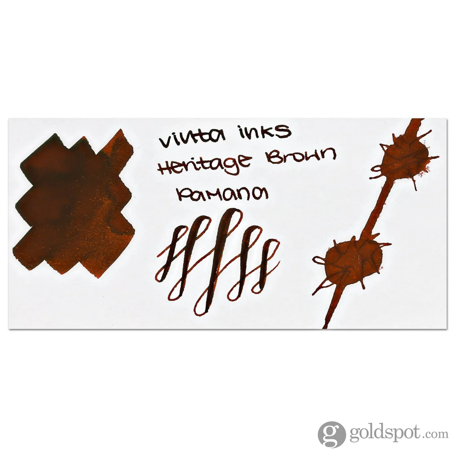Vinta Inks 3.0 Bottled Ink in Heritage Brown [Pamana 2018] - 30mL - Image 2