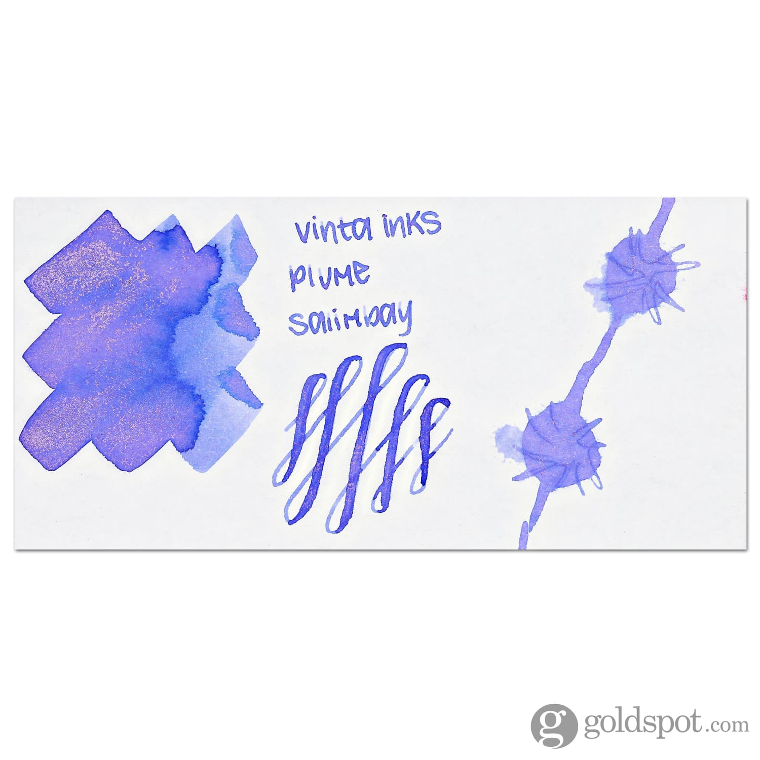 Vinta Inks Fairytale Bottled Ink in Plume [Salimbay 1949] - 30mL - Image 2