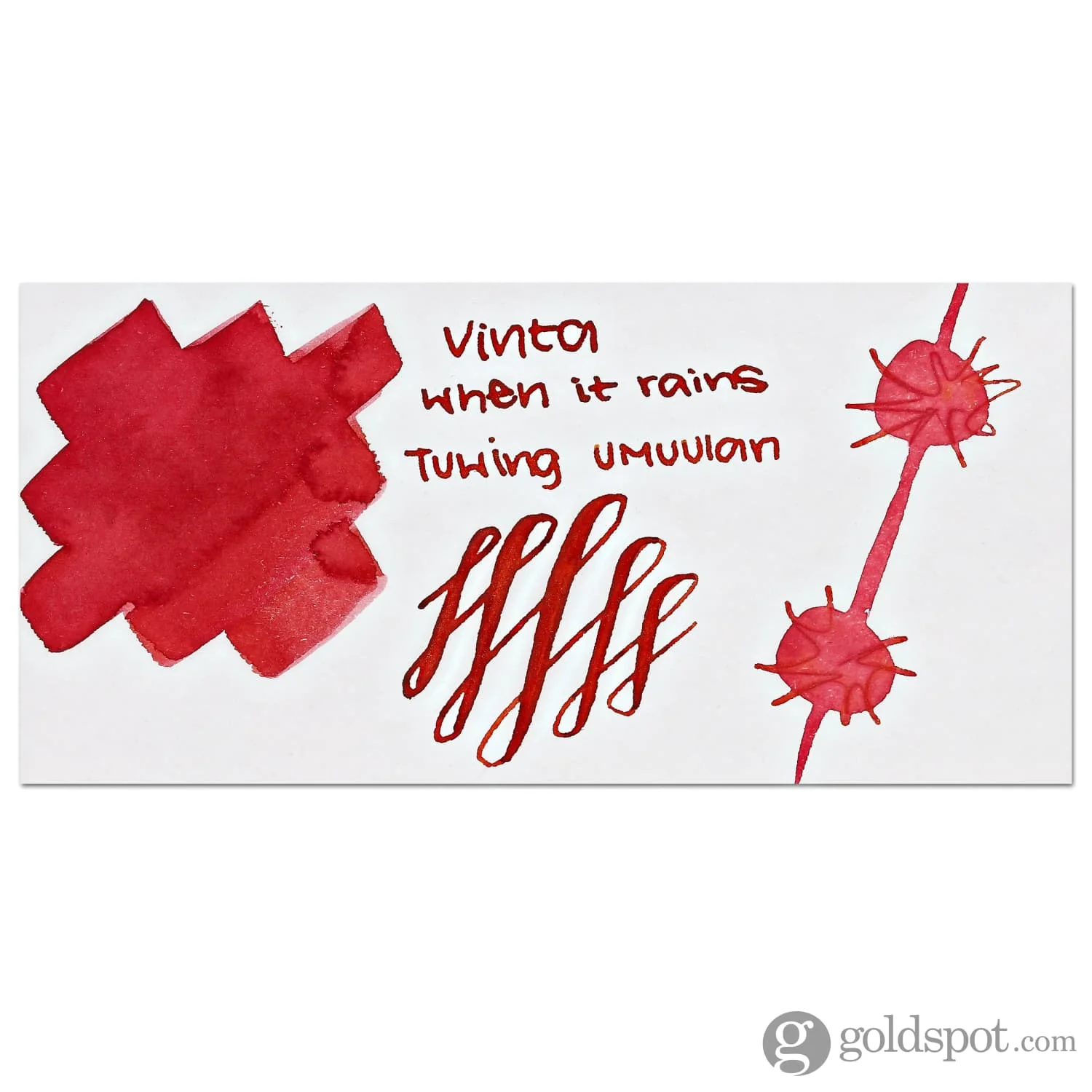 Vinta Inks Hello Rain Bottled Ink in When It Rains [Tuwing Umuulan 1980] - 30mL - Image 2
