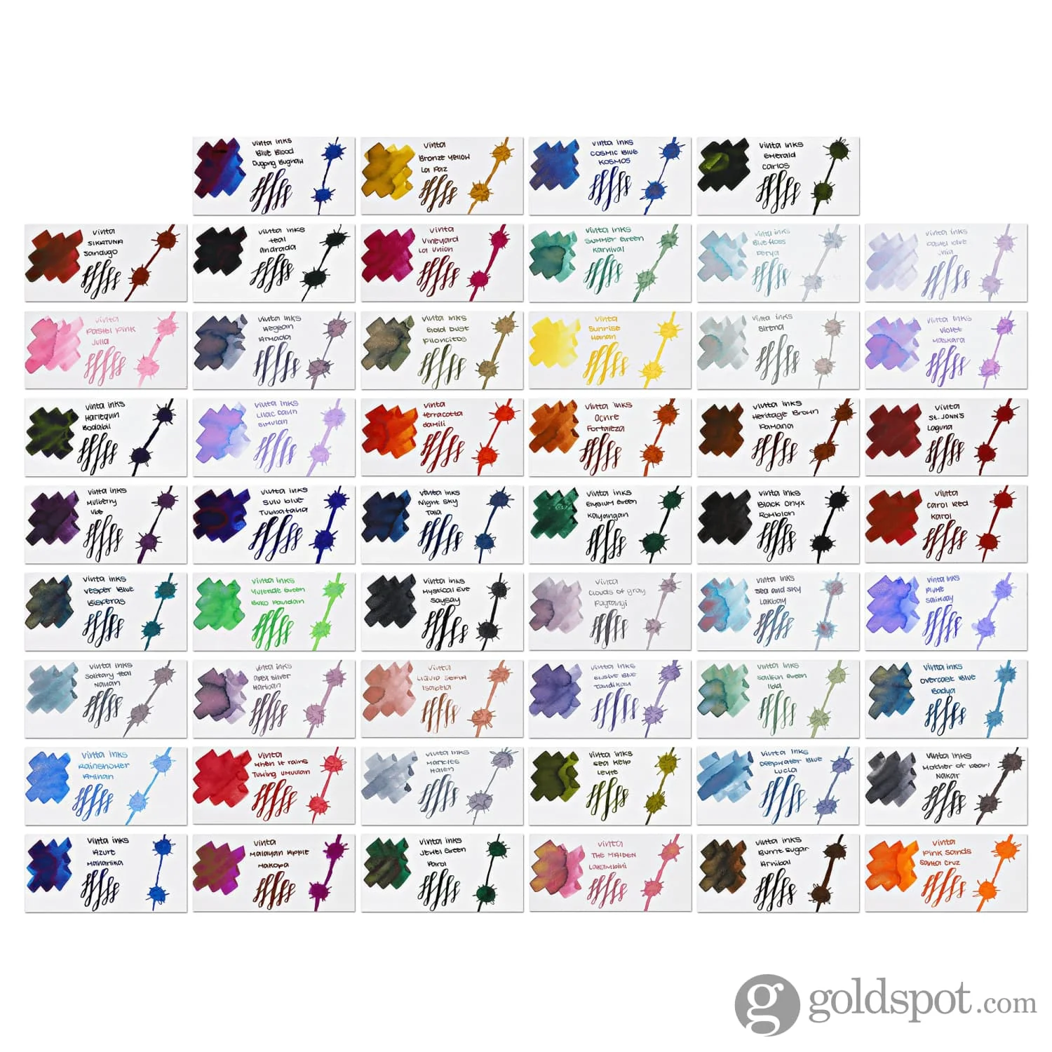 Vinta Inks Special Edition Bottled Ink in Lilac Dawn [Simulan 2015] - 30mL - Image 3
