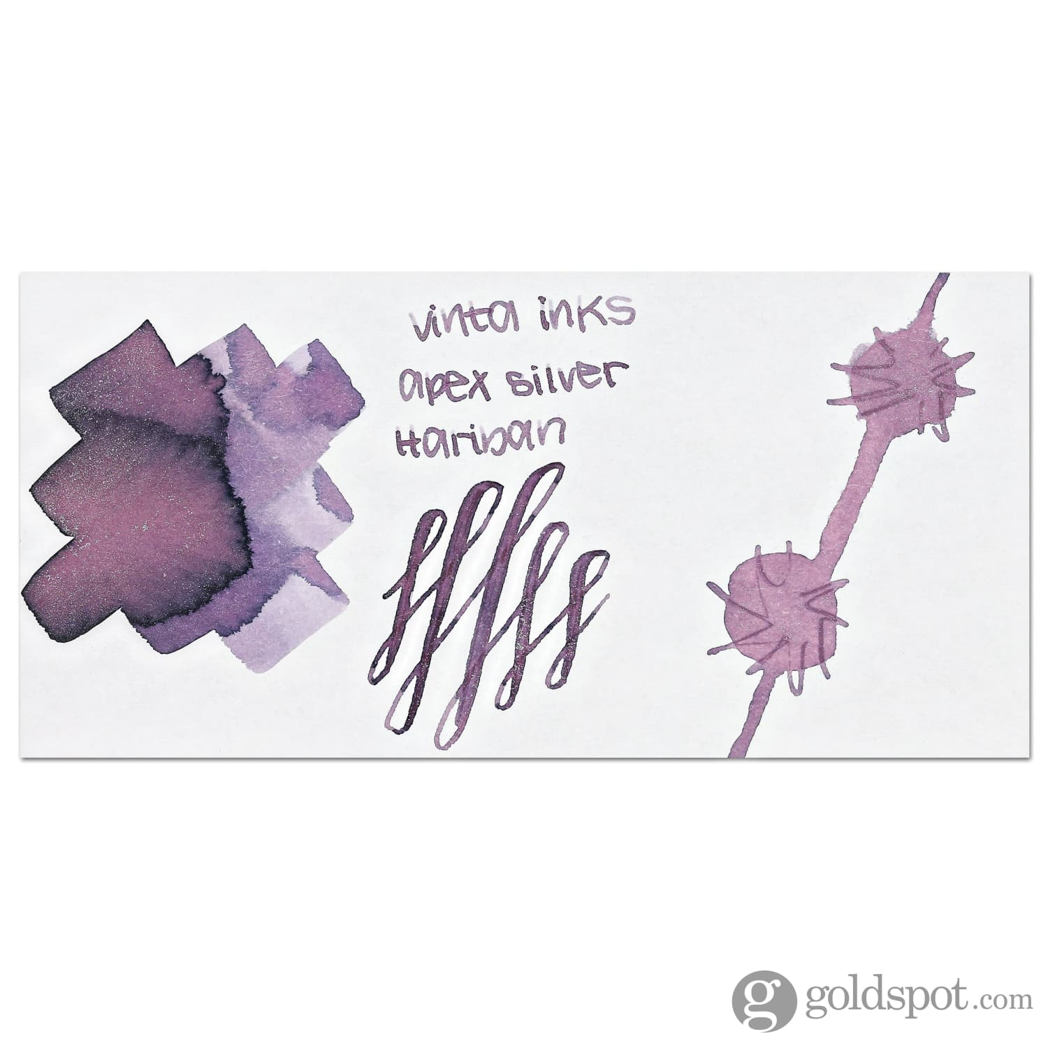 Vinta Inks The Awareness Project Bottled Ink in Apex Silver [Haribon 1994] - 30mL - Image 2