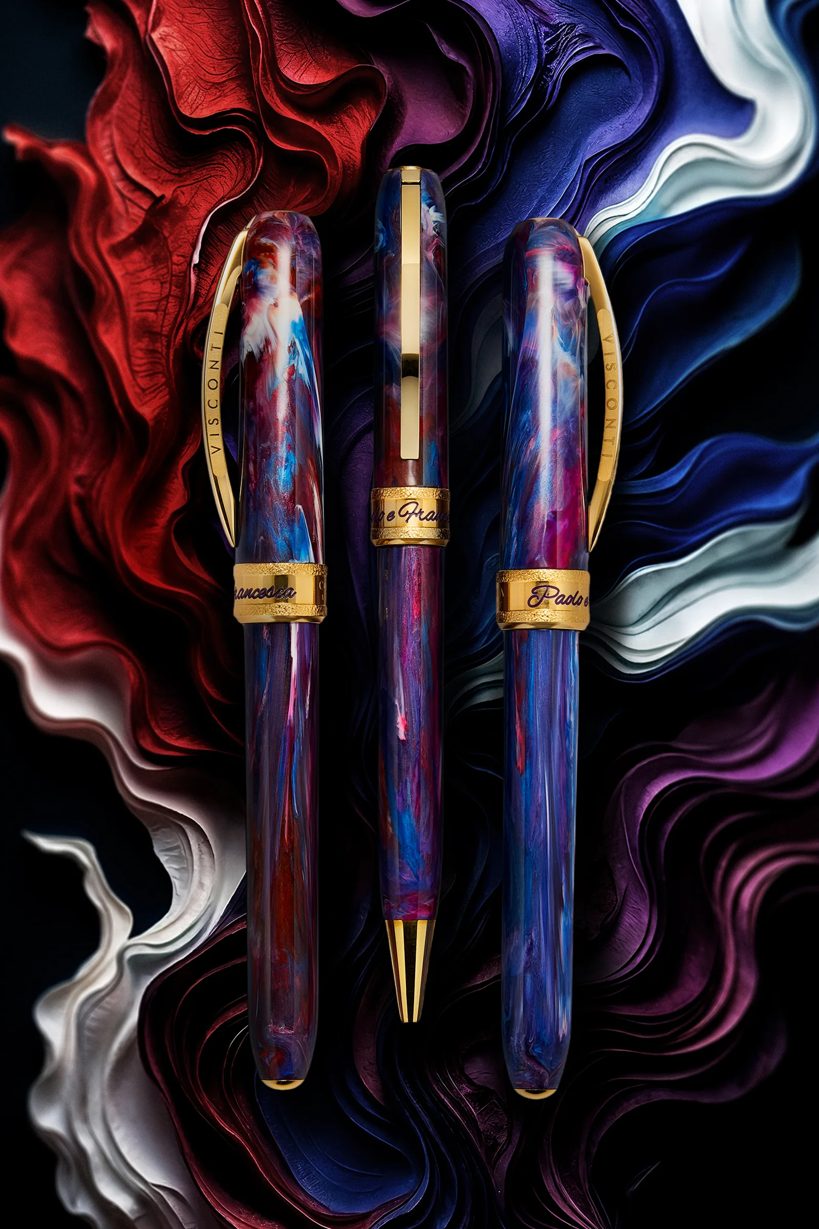 Visconti Comedia Ballpoint Pen in Paolo & Francesca - Image 10