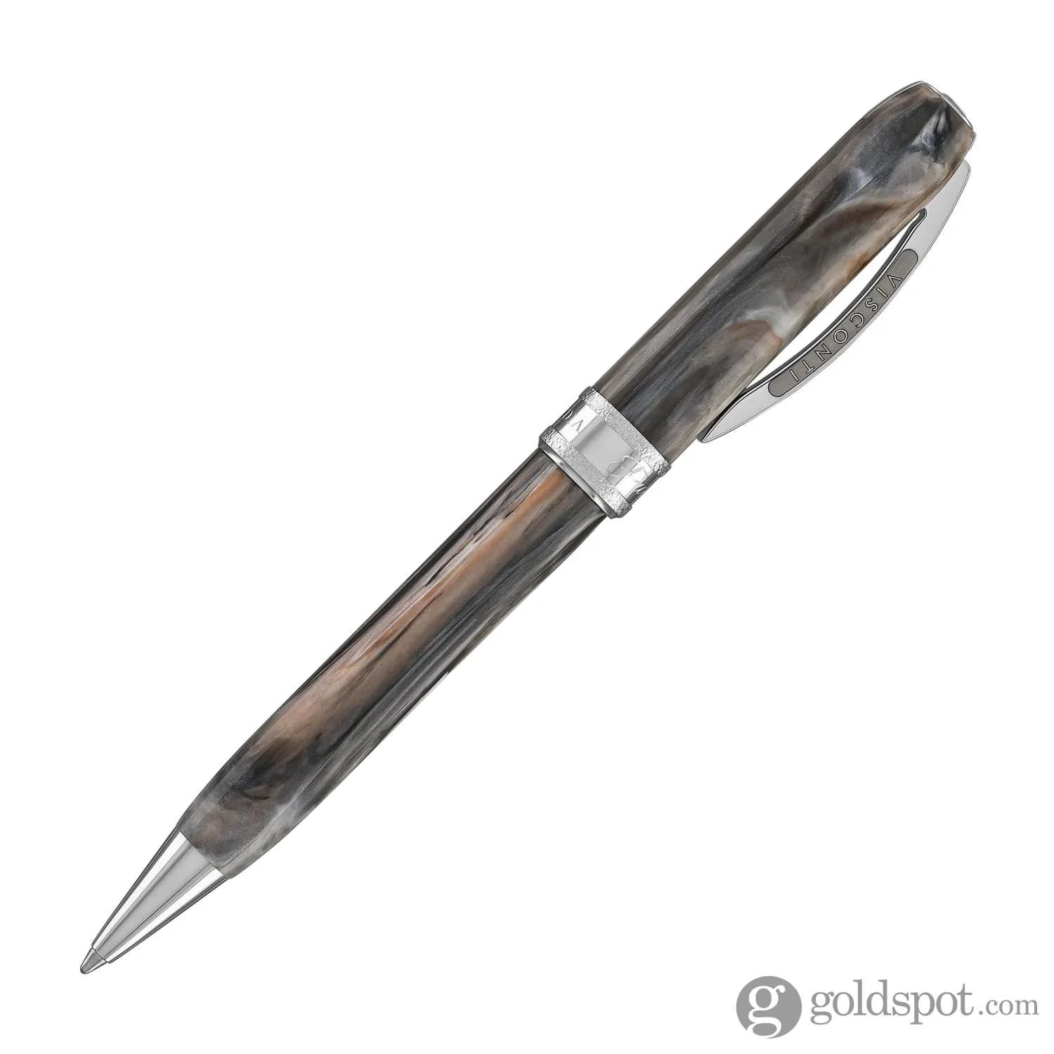 Visconti Comedia Ballpoint Pen in Purgatorio with Palladium Trim - Image 4