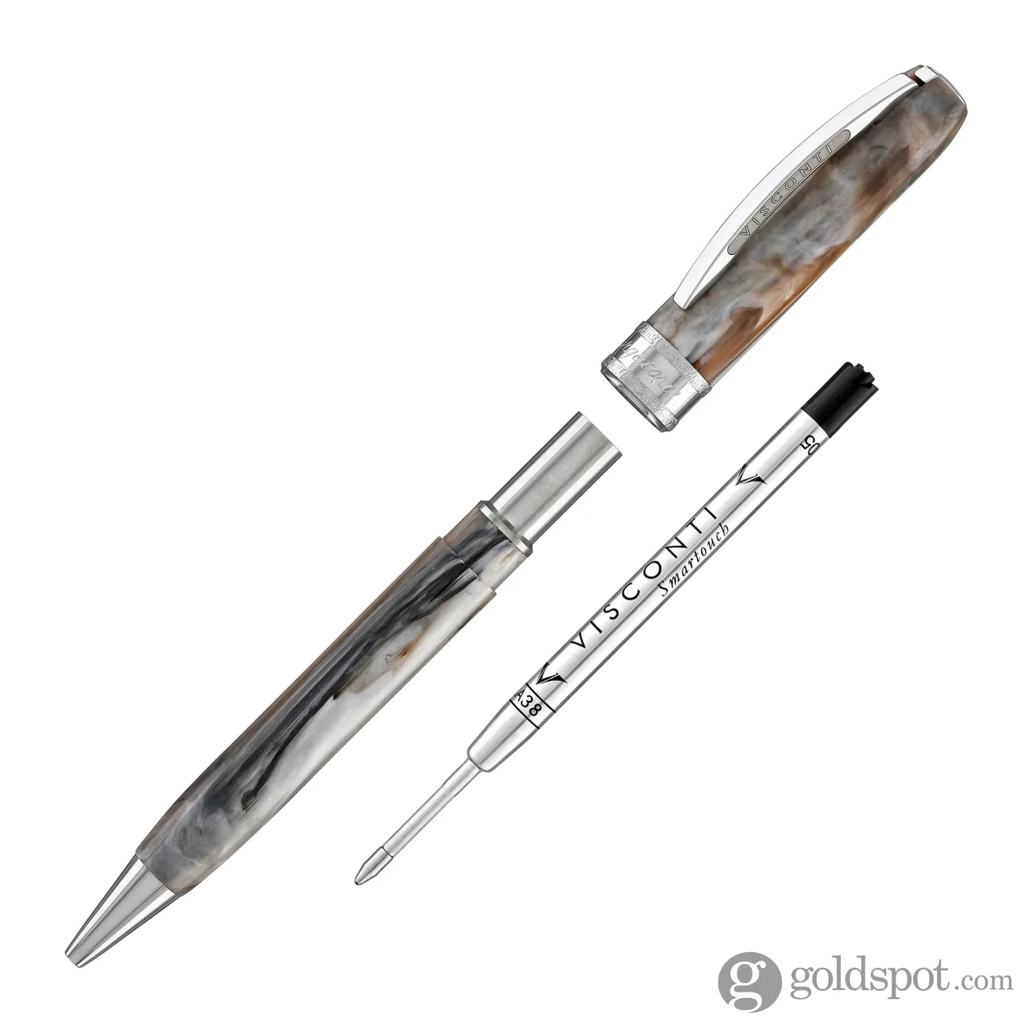Visconti Comedia Ballpoint Pen in Purgatorio with Palladium Trim - Image 5
