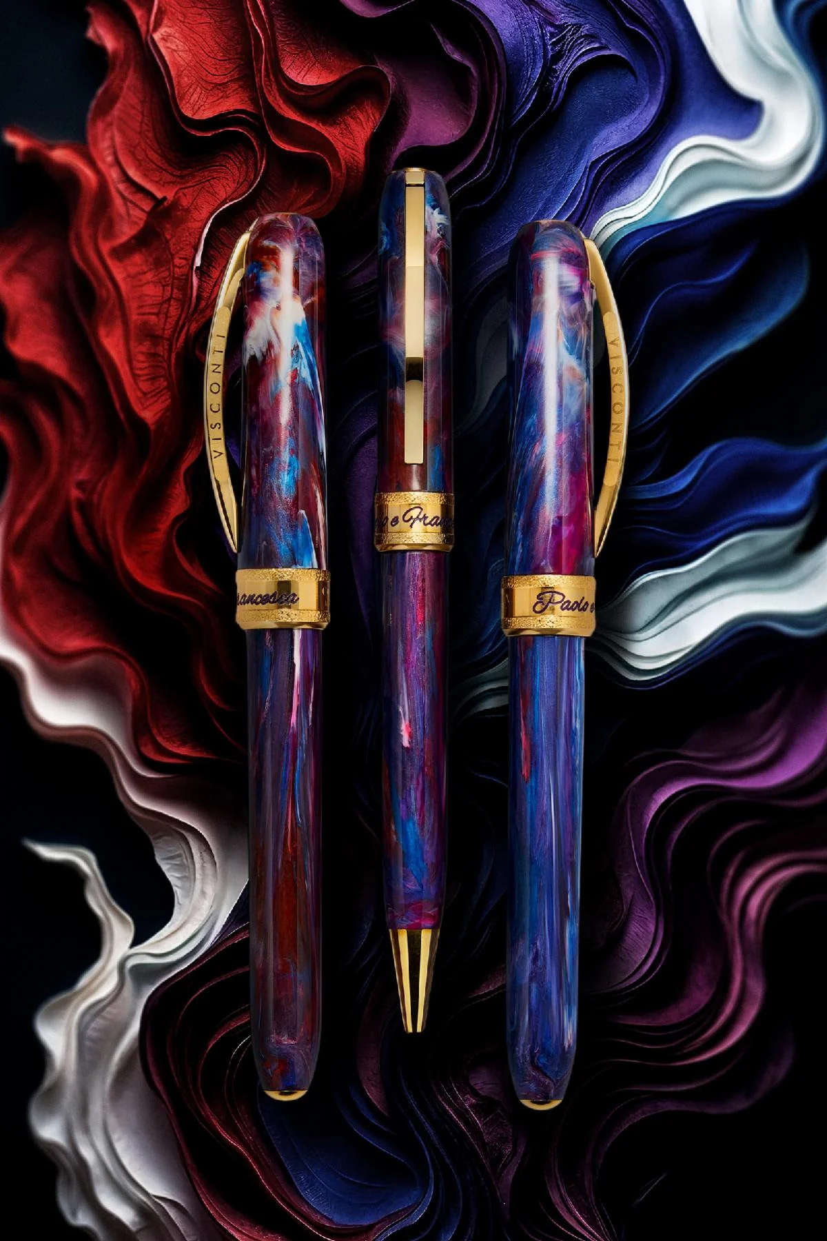 Visconti Comedia Fountain Pen in Paolo & Francesca - Image 12