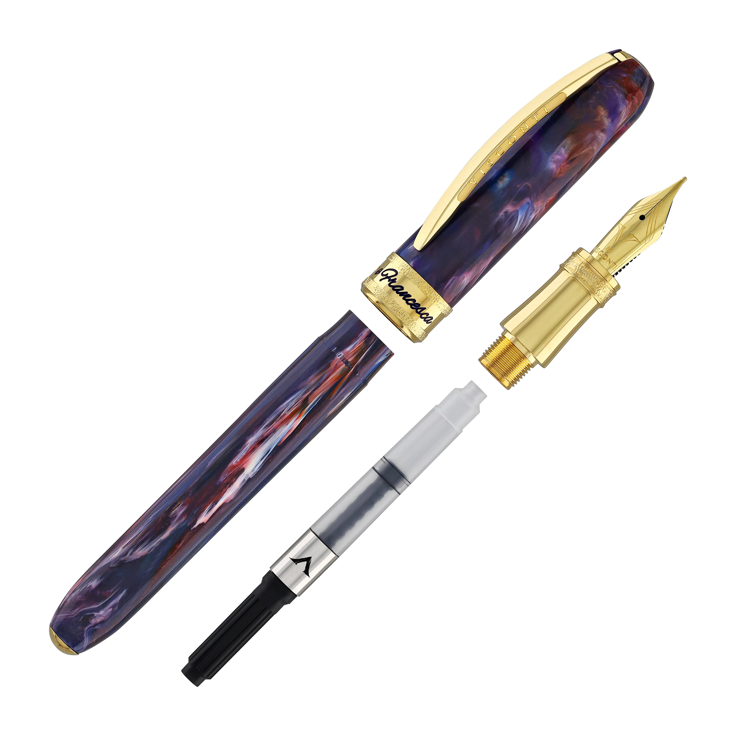 Visconti Comedia Fountain Pen in Paolo & Francesca - Image 8