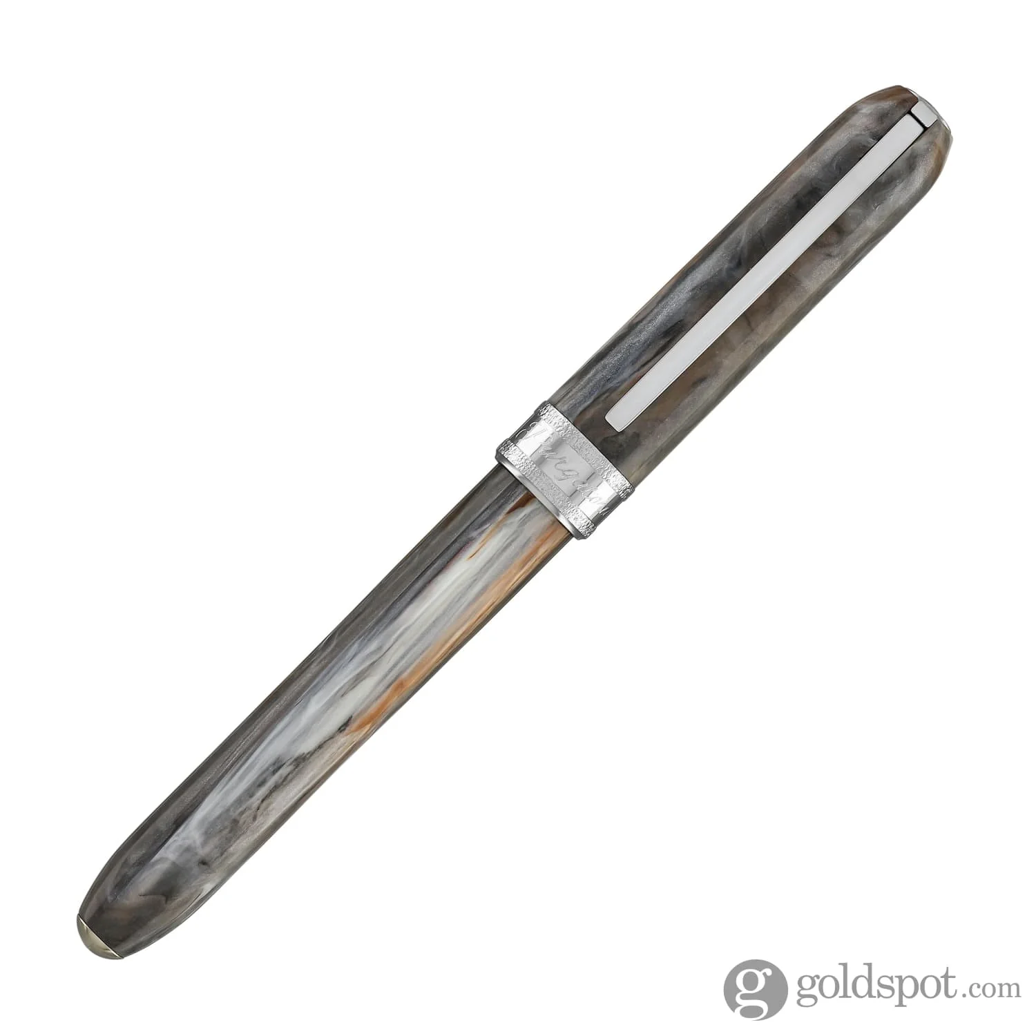 Visconti Comedia Fountain Pen in Purgatorio with Palladium Trim - Image 4