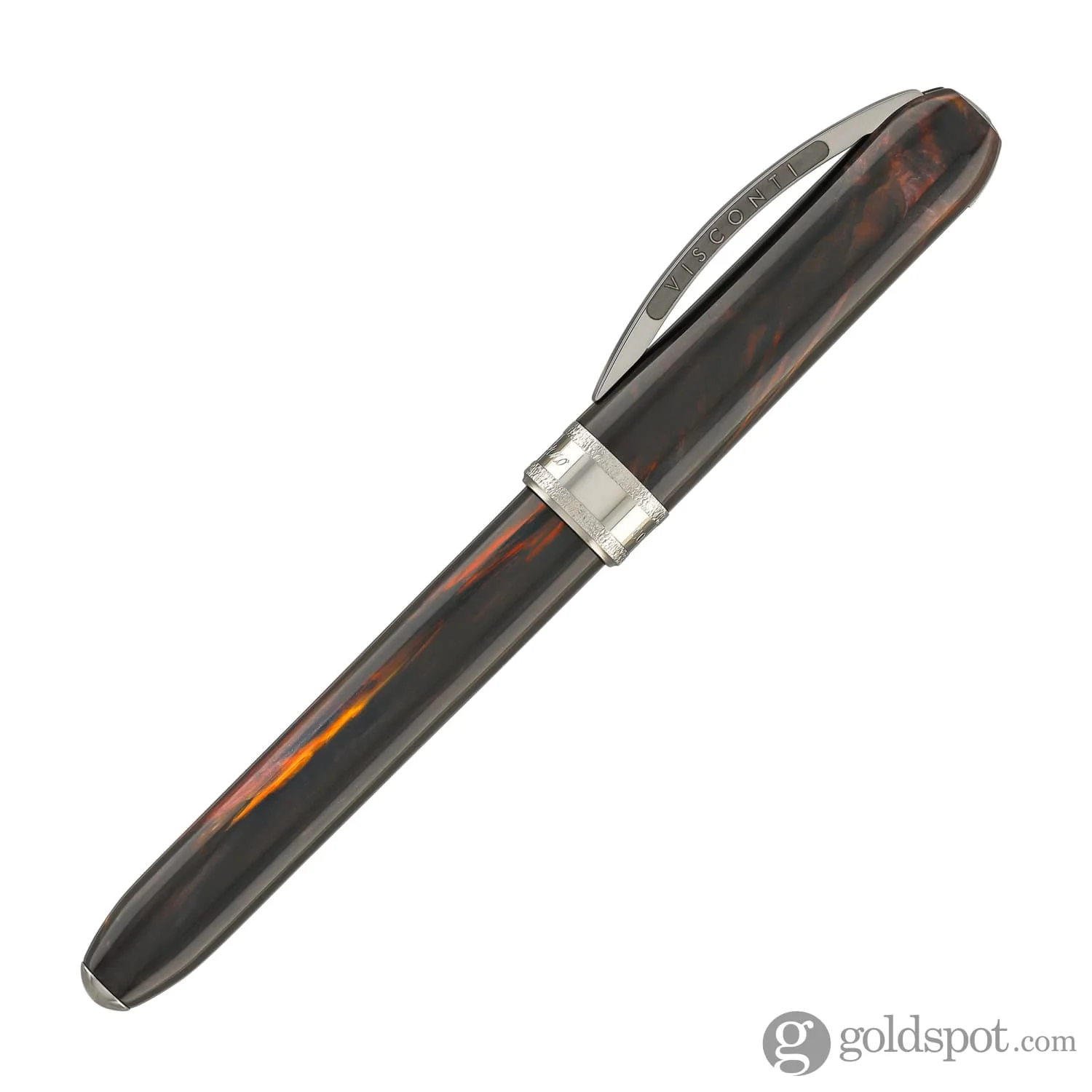 Visconti Comedia Rollerball Pen in Inferno with Ruthenium Trim - Image 5
