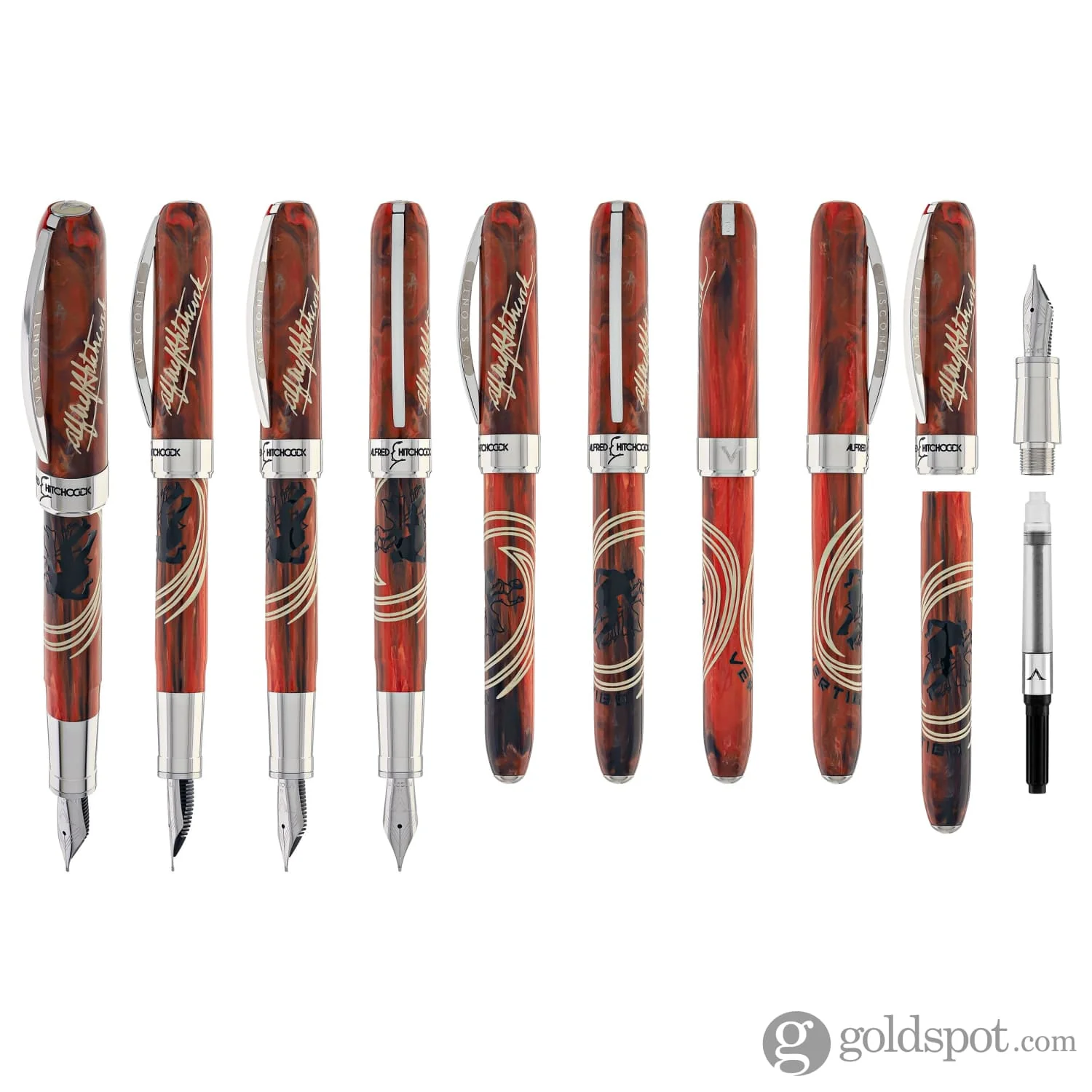 Visconti Fountain Pen in Hitchcock Vertigo - Limited Edition - Image 9