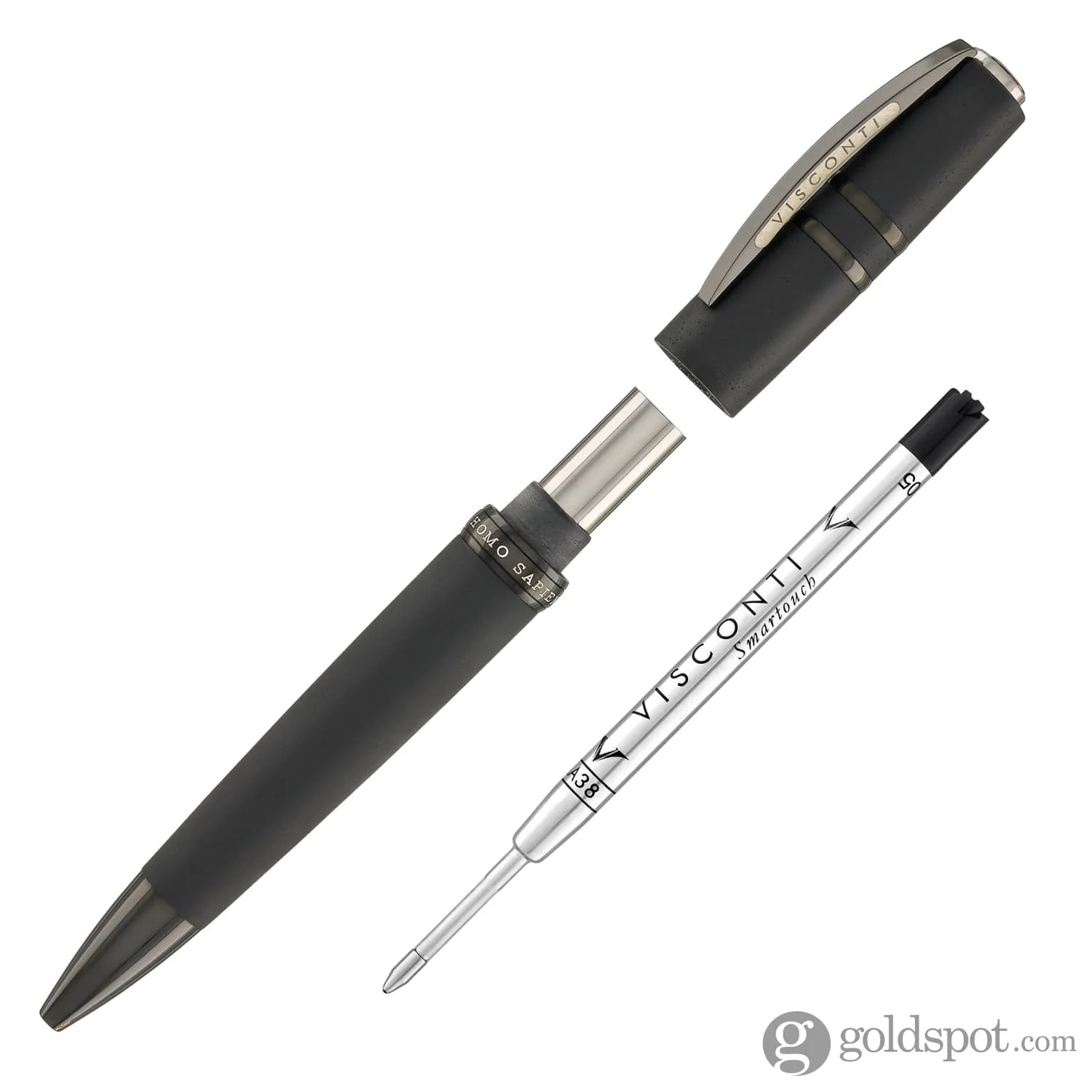 Visconti Homo Sapiens Ballpoint Pen in Dark Age - Midi Size - Image 5