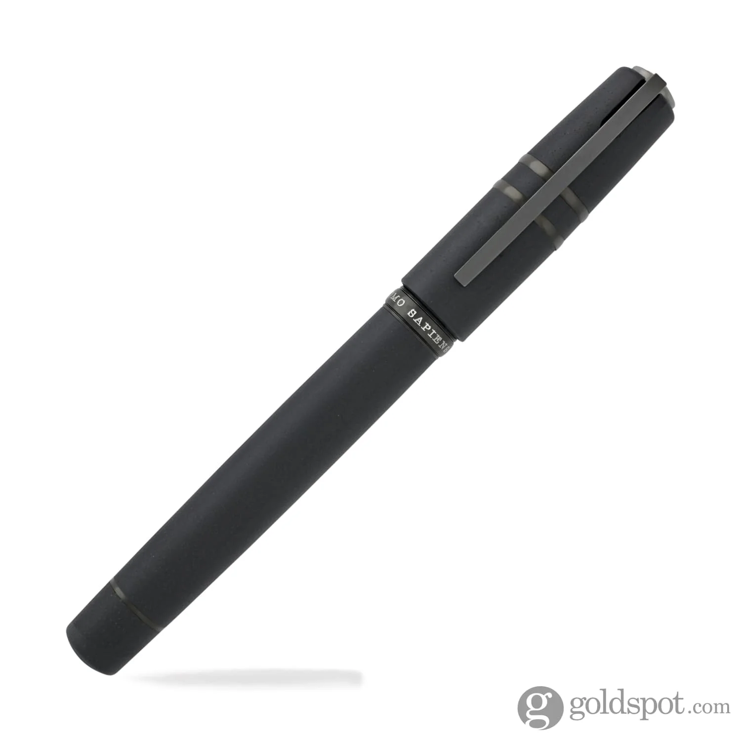 Visconti Homo Sapiens Dark Age Oversize Rollerball Pen in Black - Image 4
