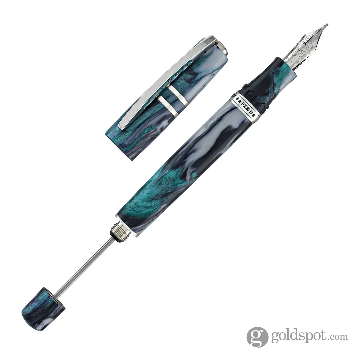 Visconti Homo Sapiens Earth Origins Fountain Pen in Air - Image 7
