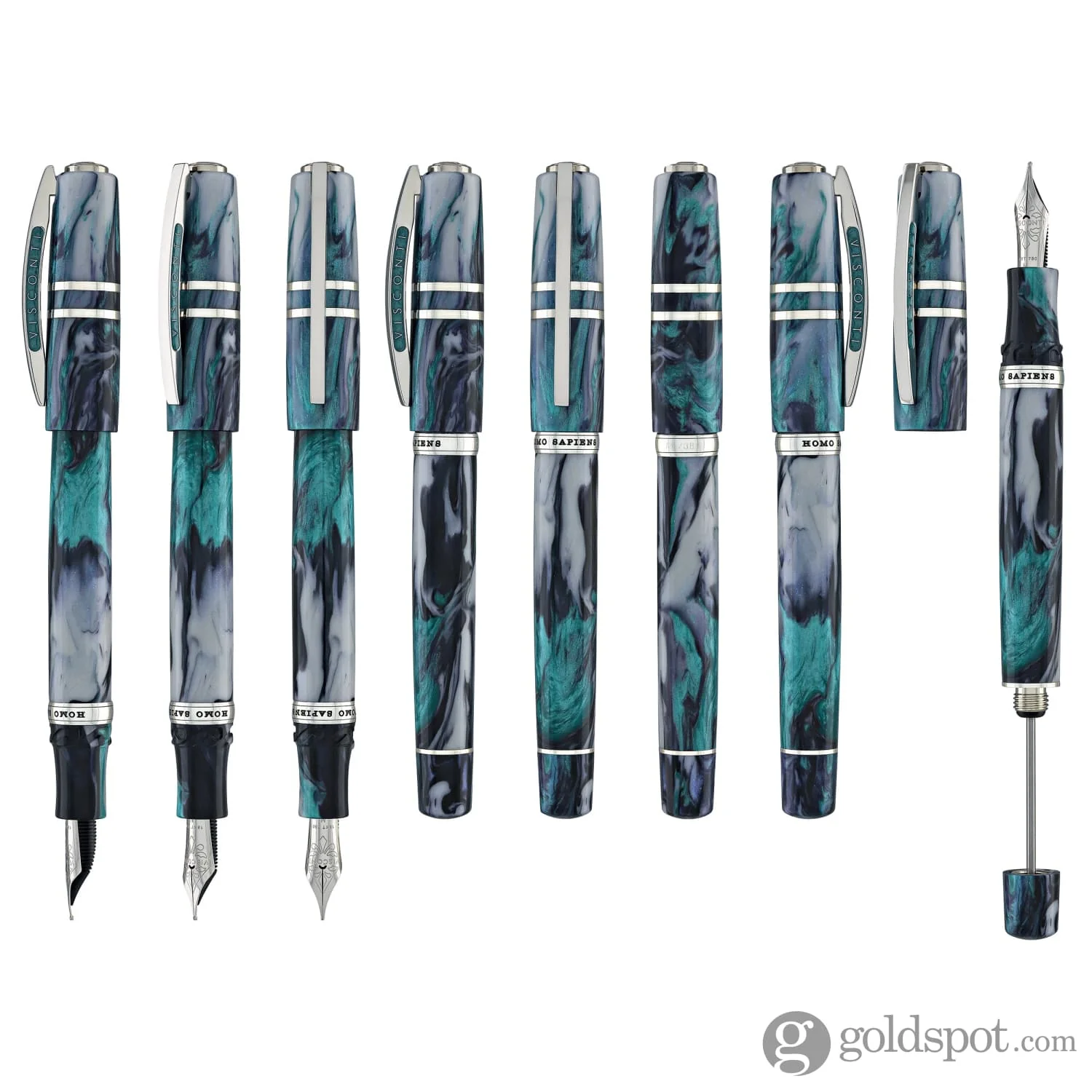 Visconti Homo Sapiens Earth Origins Fountain Pen in Air - Image 8