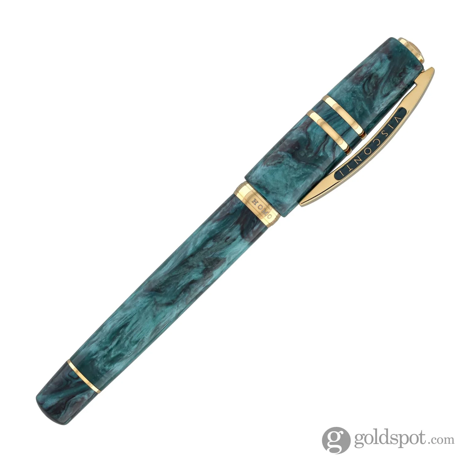 Visconti Homo Sapiens Fountain Pen in Dark Emerald - Image 7