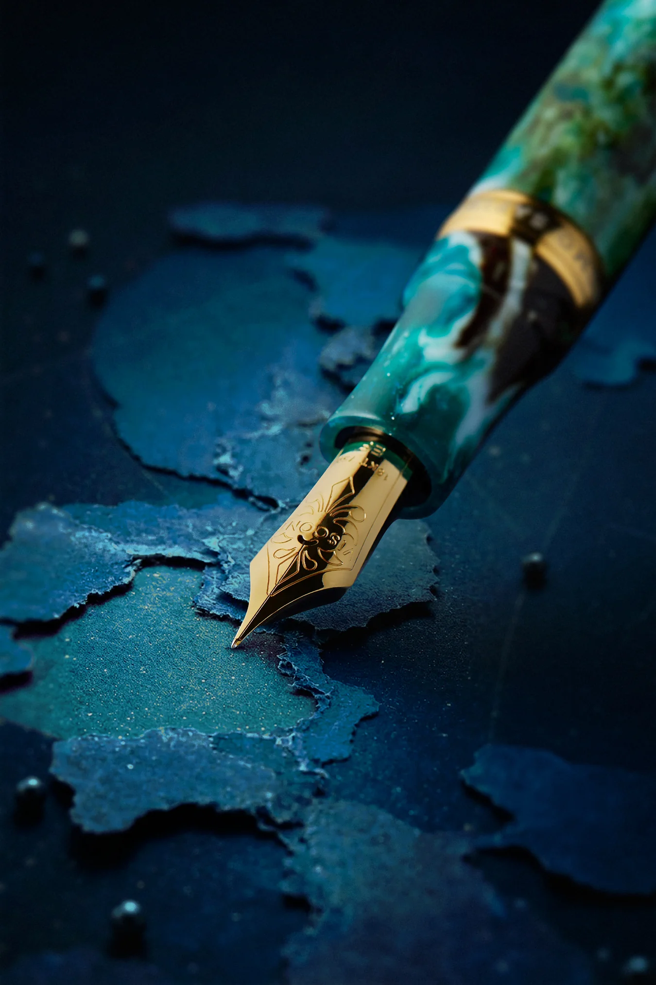 Visconti Homo Sapiens Nebula Fountain Pen in Eagle - Limited Edition - Image 11