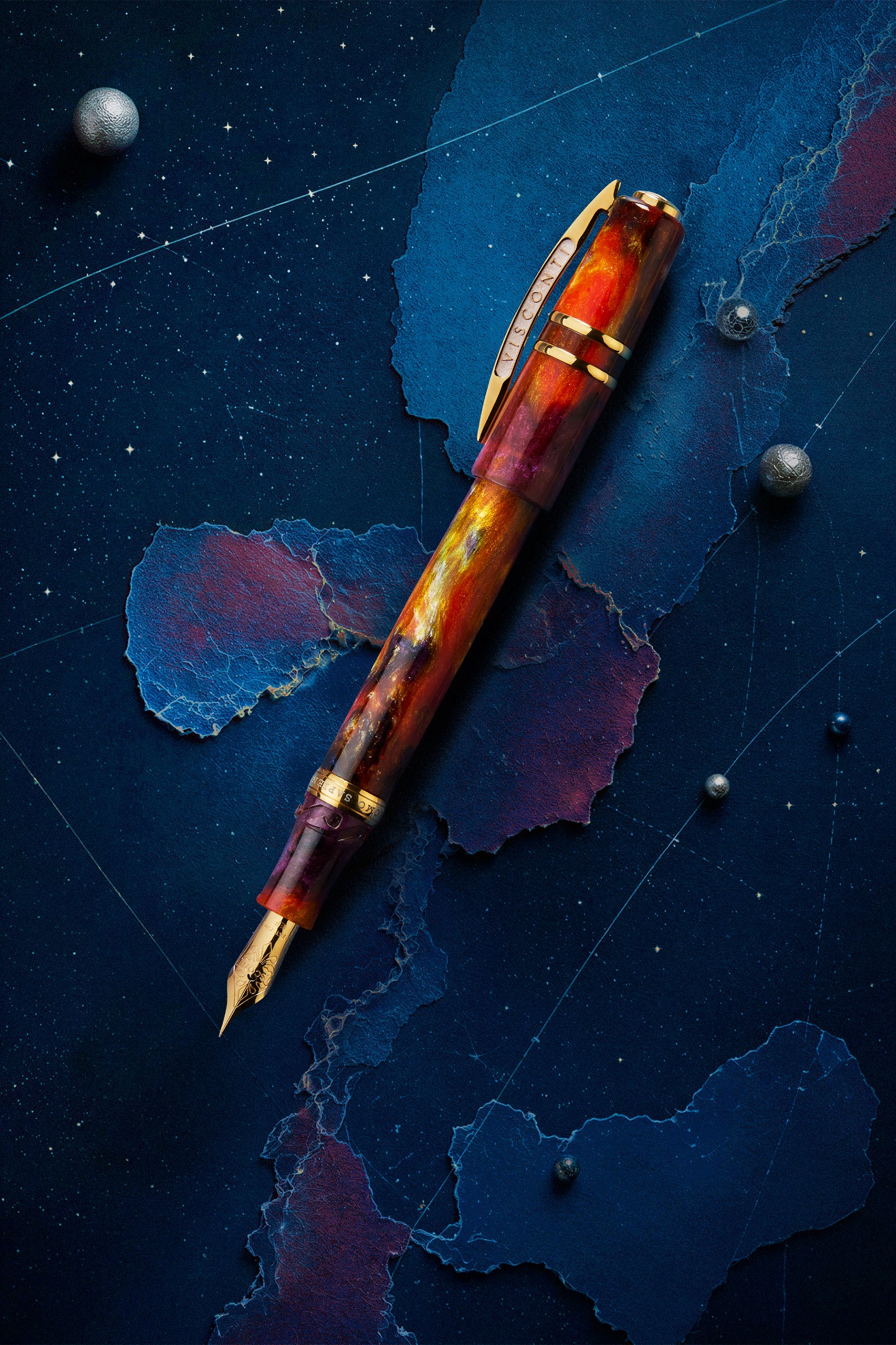 Visconti Homo Sapiens Nebula Fountain Pen in Orion - Limited Edition - Image 10