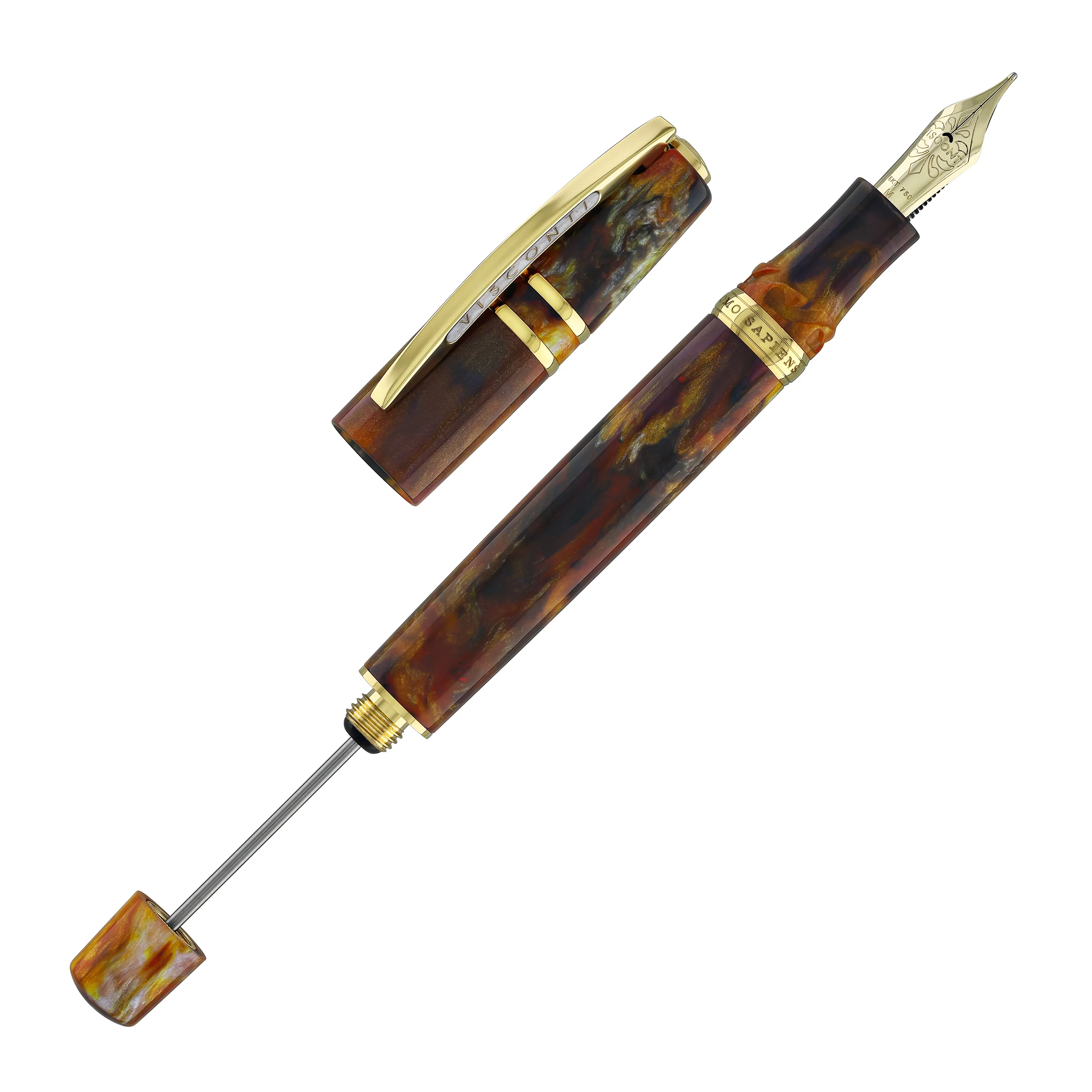 Visconti Homo Sapiens Nebula Fountain Pen in Orion - Limited Edition - Image 8