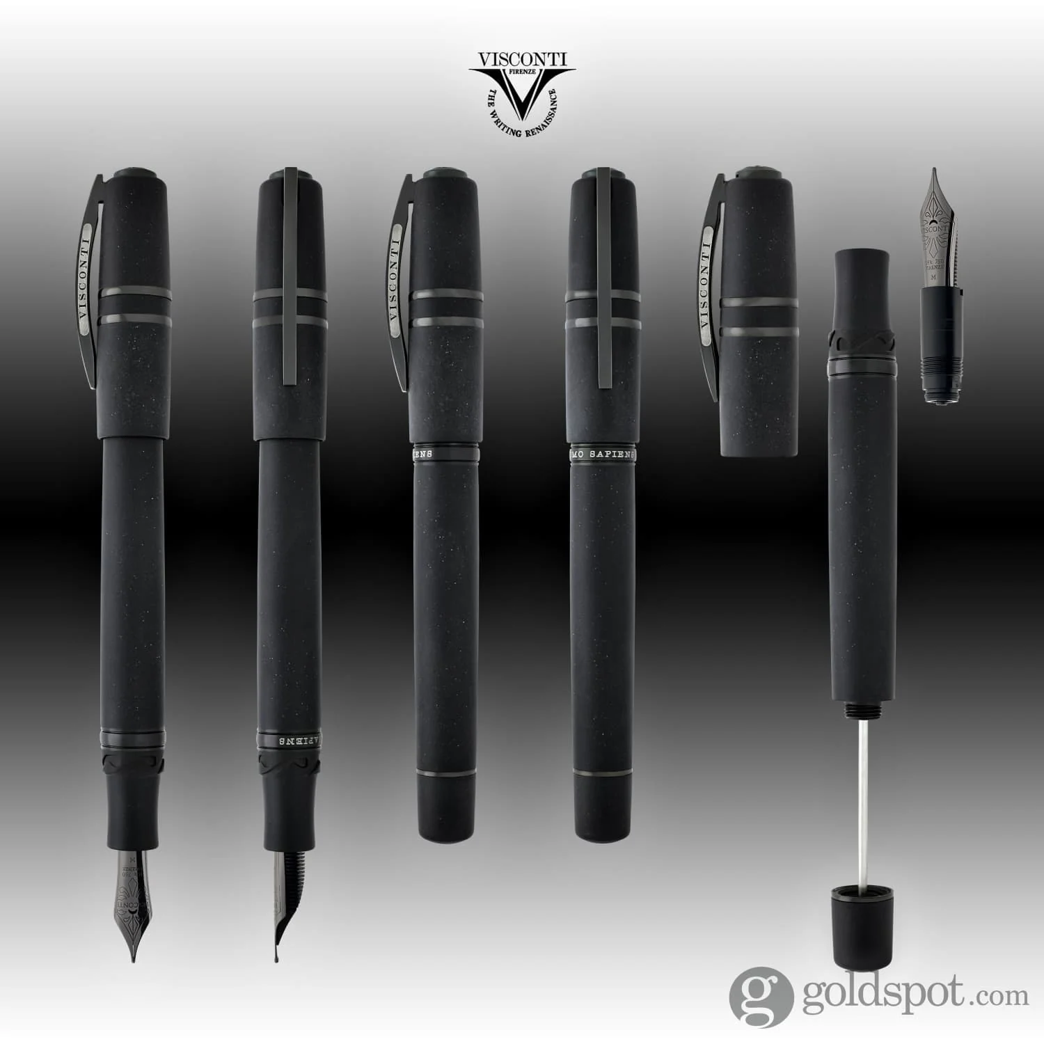 Visconti Homo Sapiens Oversized Fountain Pen in Dark Age - Image 6