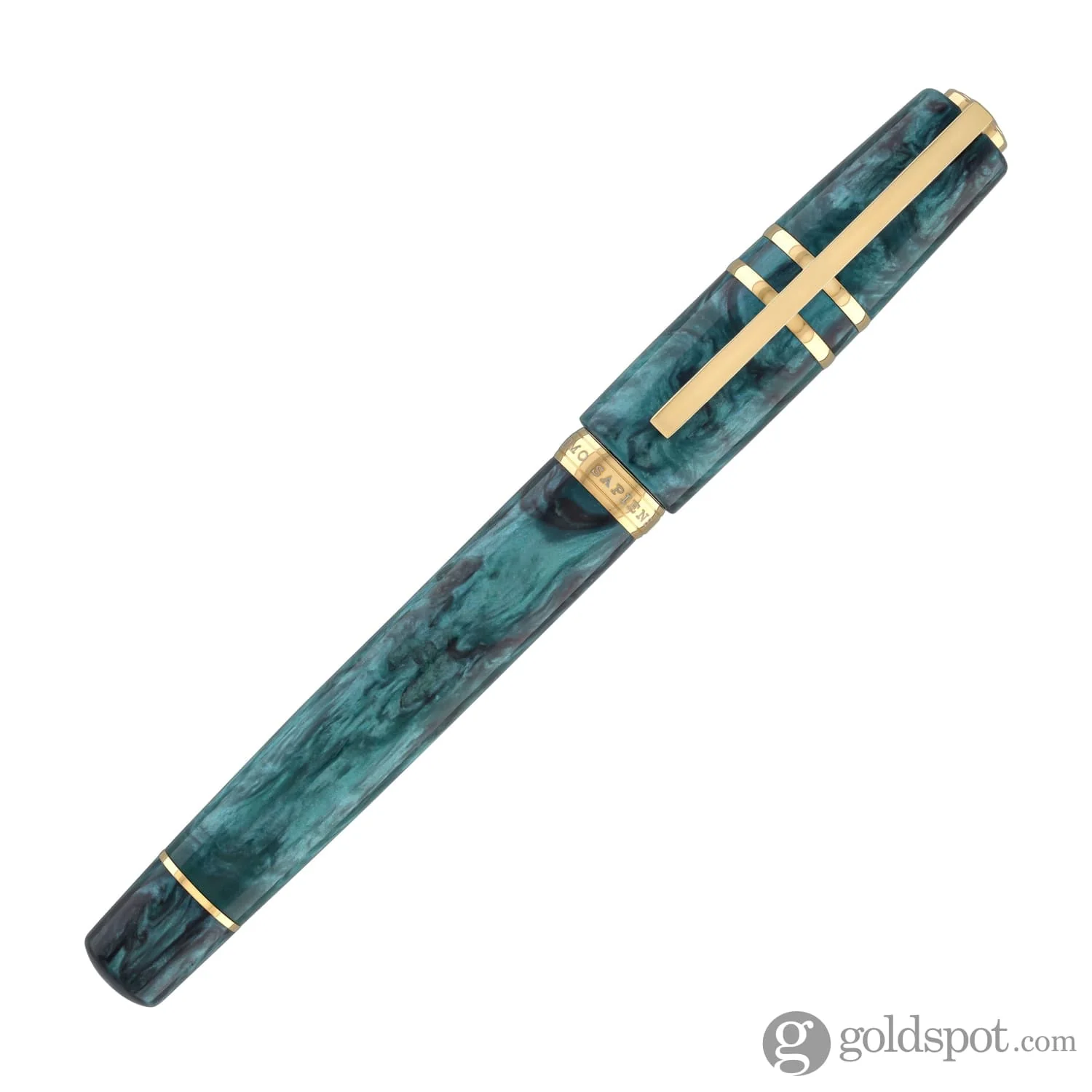 Visconti Homo Sapiens Rollerball Pen in Dark Emerald - Image 2
