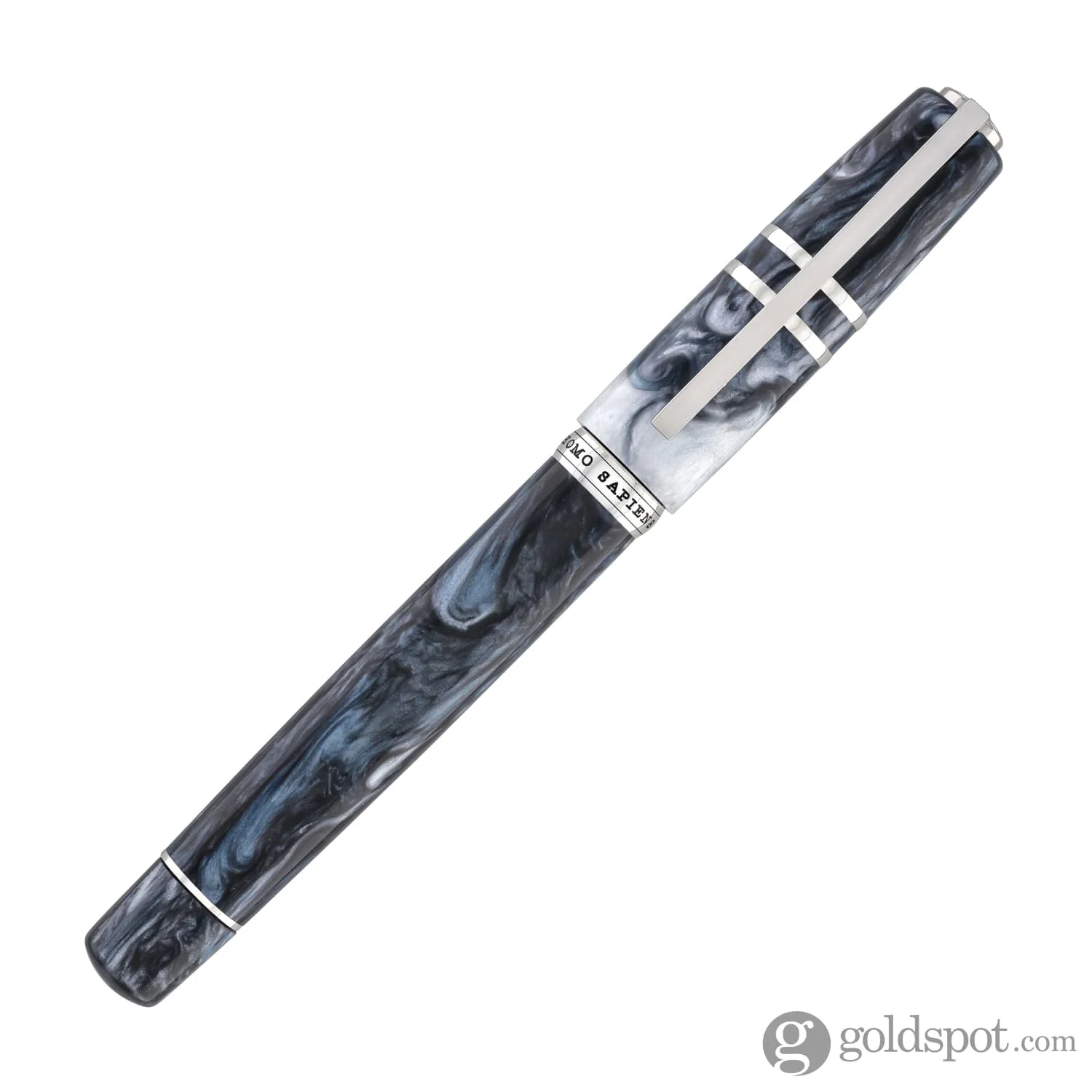 Visconti Homo Sapiens Rollerball Pen in Dark Sapphire - Image 2