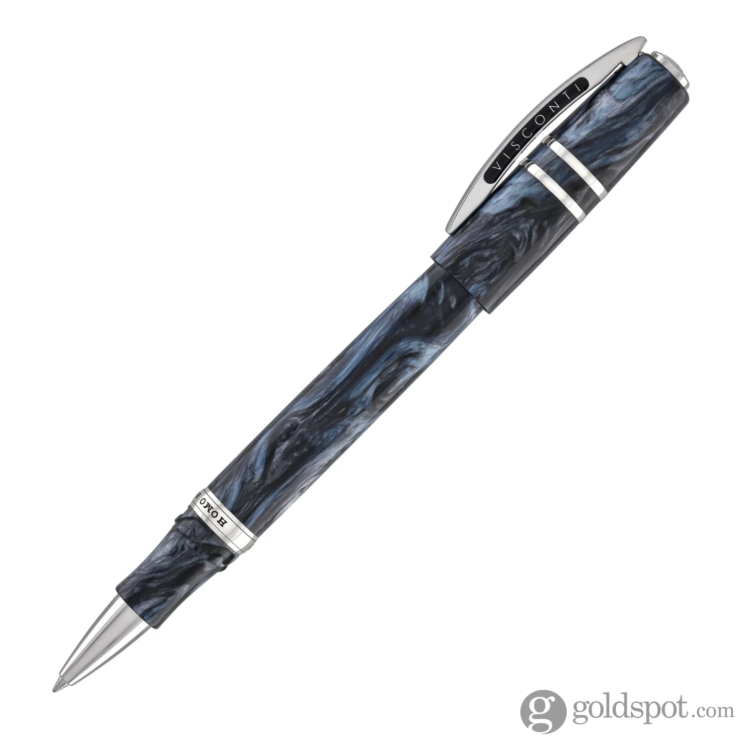 Visconti Homo Sapiens Rollerball Pen in Dark Sapphire - Image 5