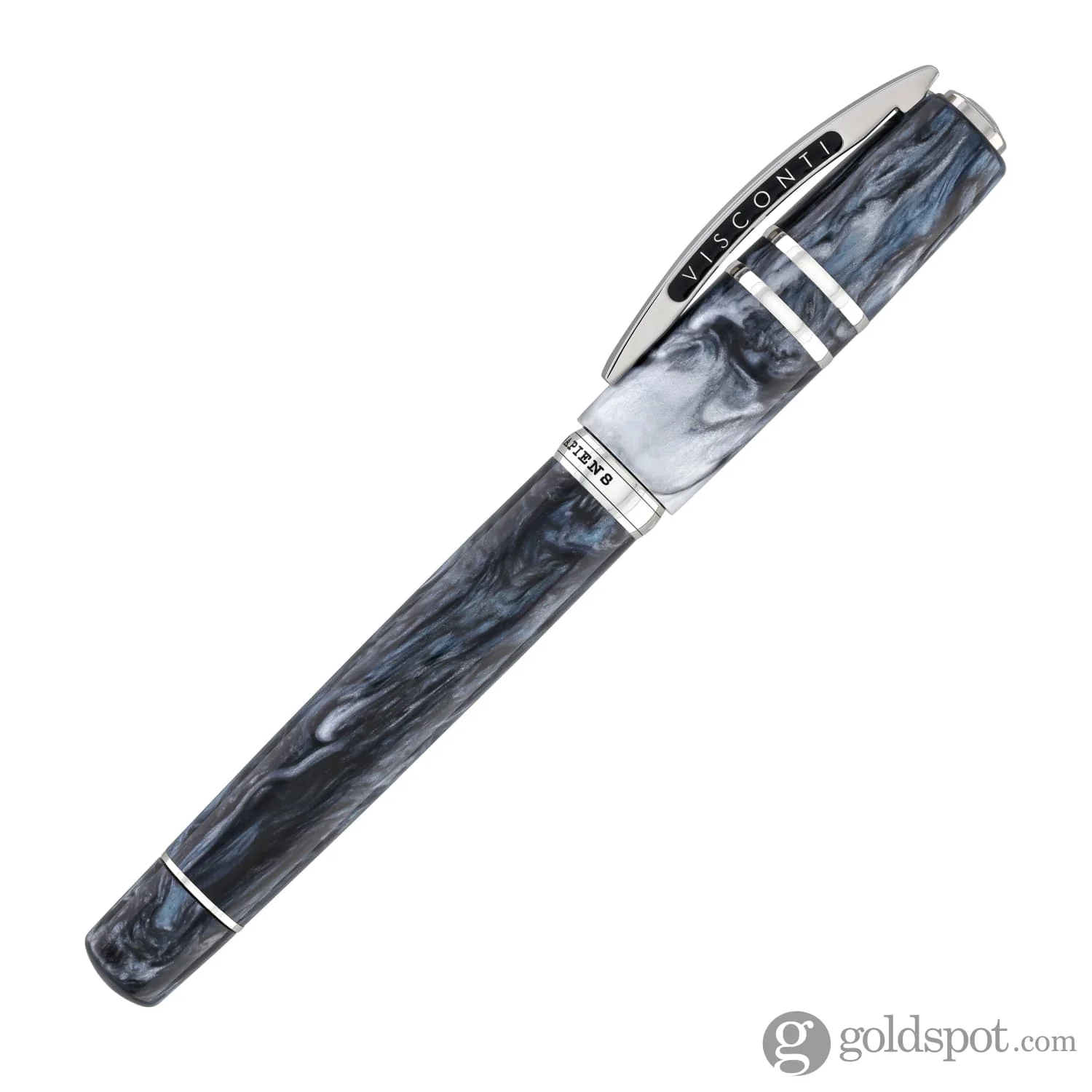 Visconti Homo Sapiens Rollerball Pen in Dark Sapphire - Image 6