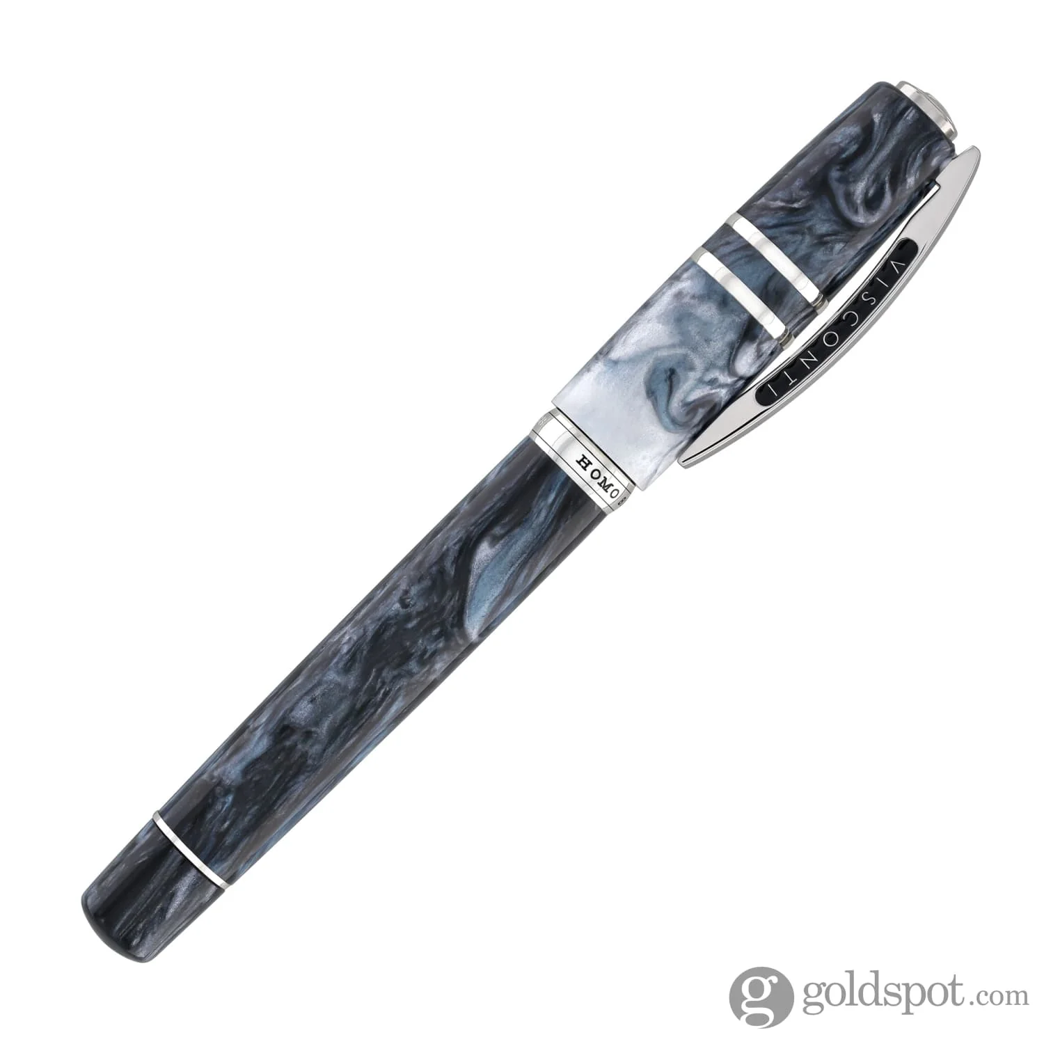 Visconti Homo Sapiens Rollerball Pen in Dark Sapphire - Image 7