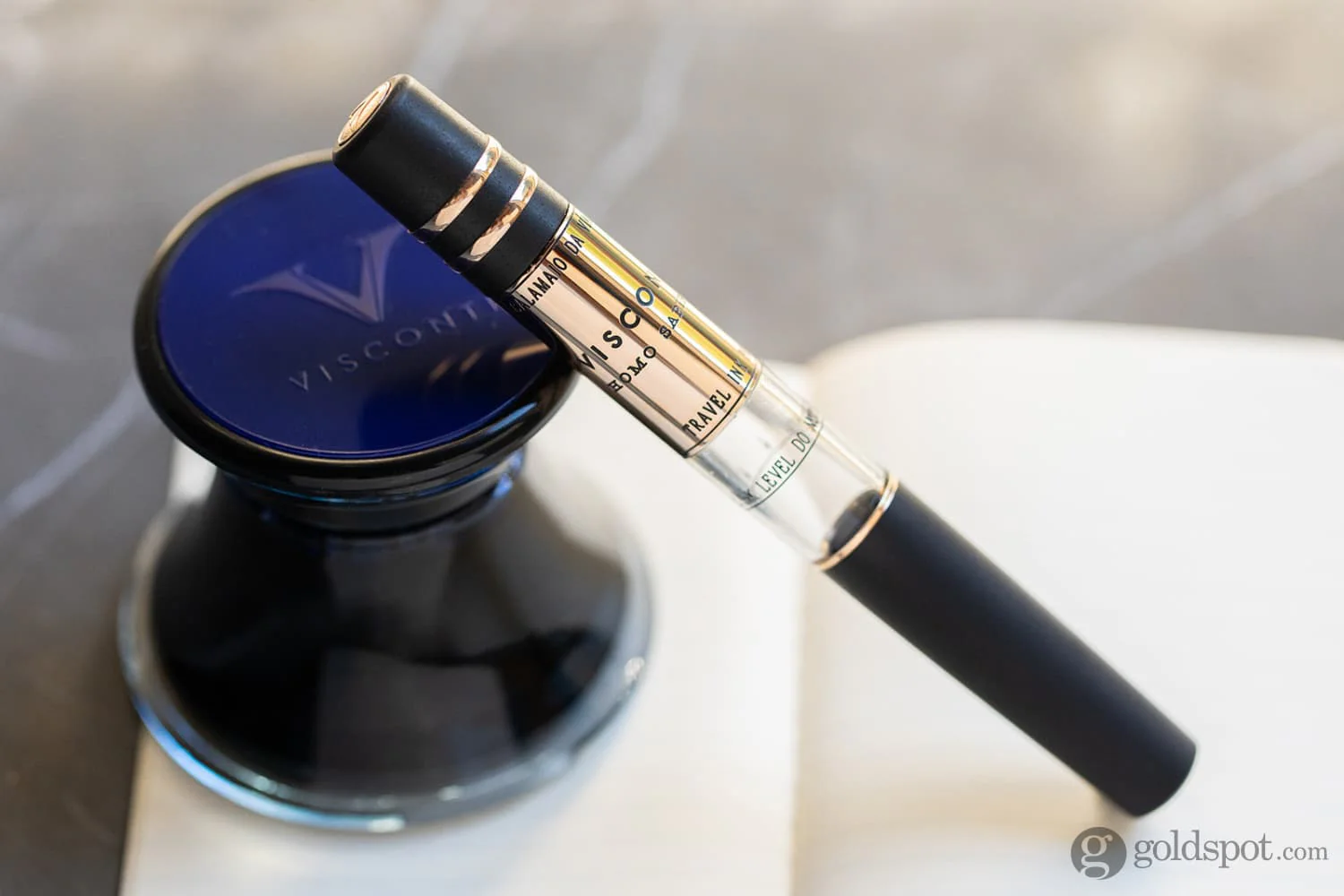 Visconti Homo Sapiens Traveling Inkwell - Image 5