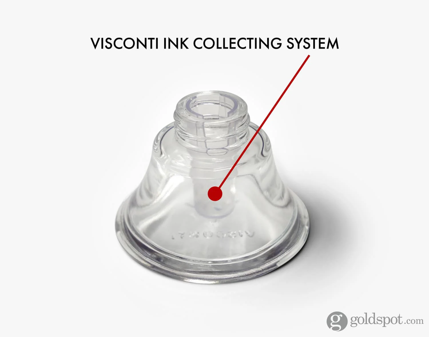 Visconti Inkwell Bottled Ink in Blue - 50 mL - Image 2