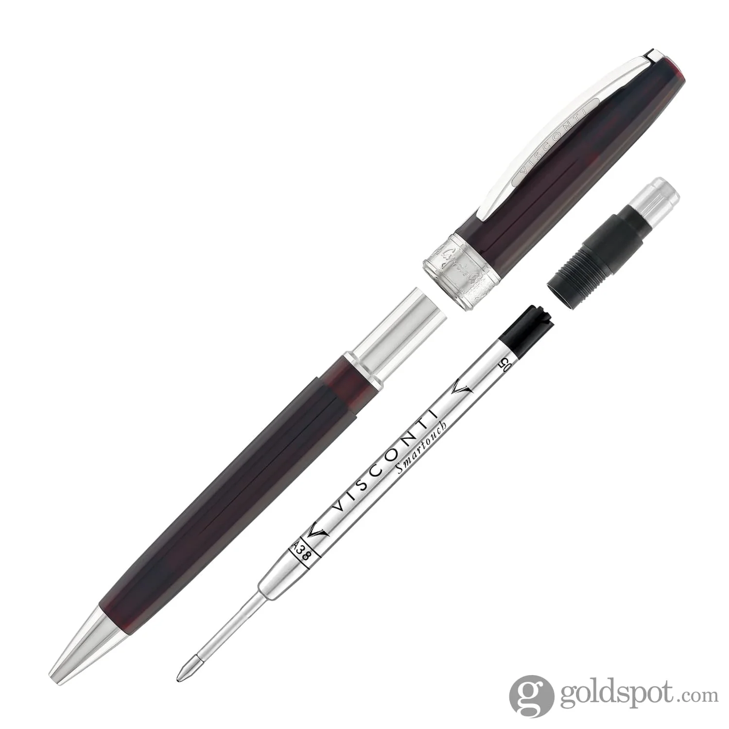 Visconti Michelangelo Ballpoint Pen in Red - Image 6