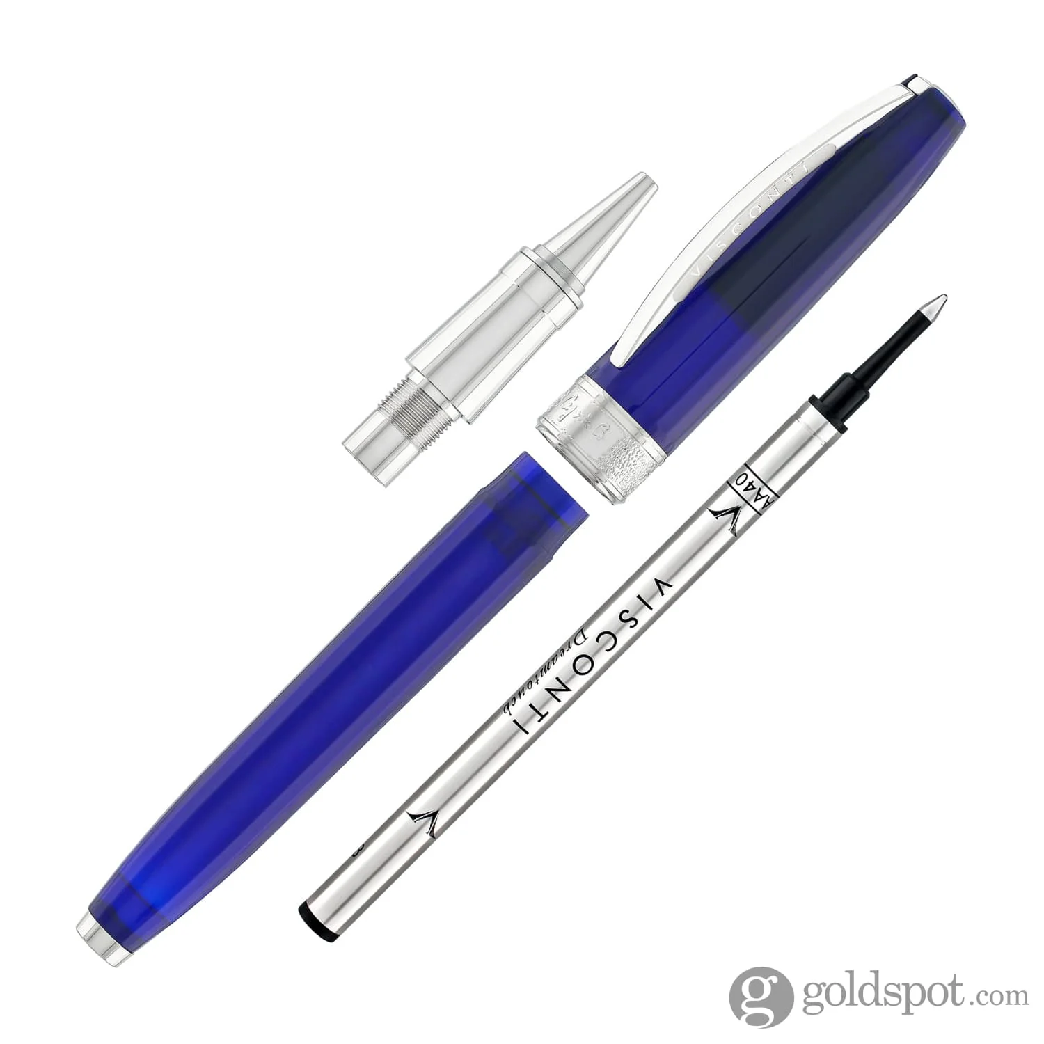 Visconti Michelangelo Rollerball Pen in Blue - Image 8