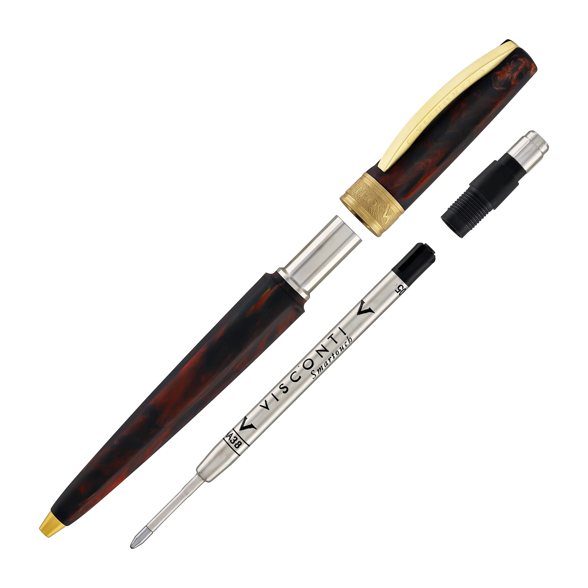 Visconti Mirage Mythos Ballpoint Pen in Hades - Image 6