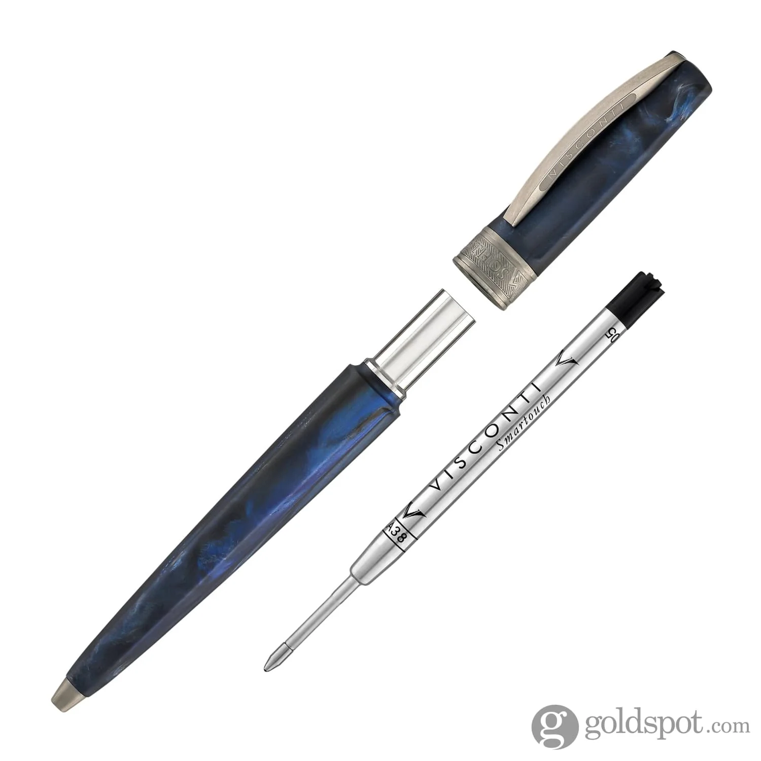 Visconti Mirage Mythos Ballpoint Pen in Poseidon - Image 5