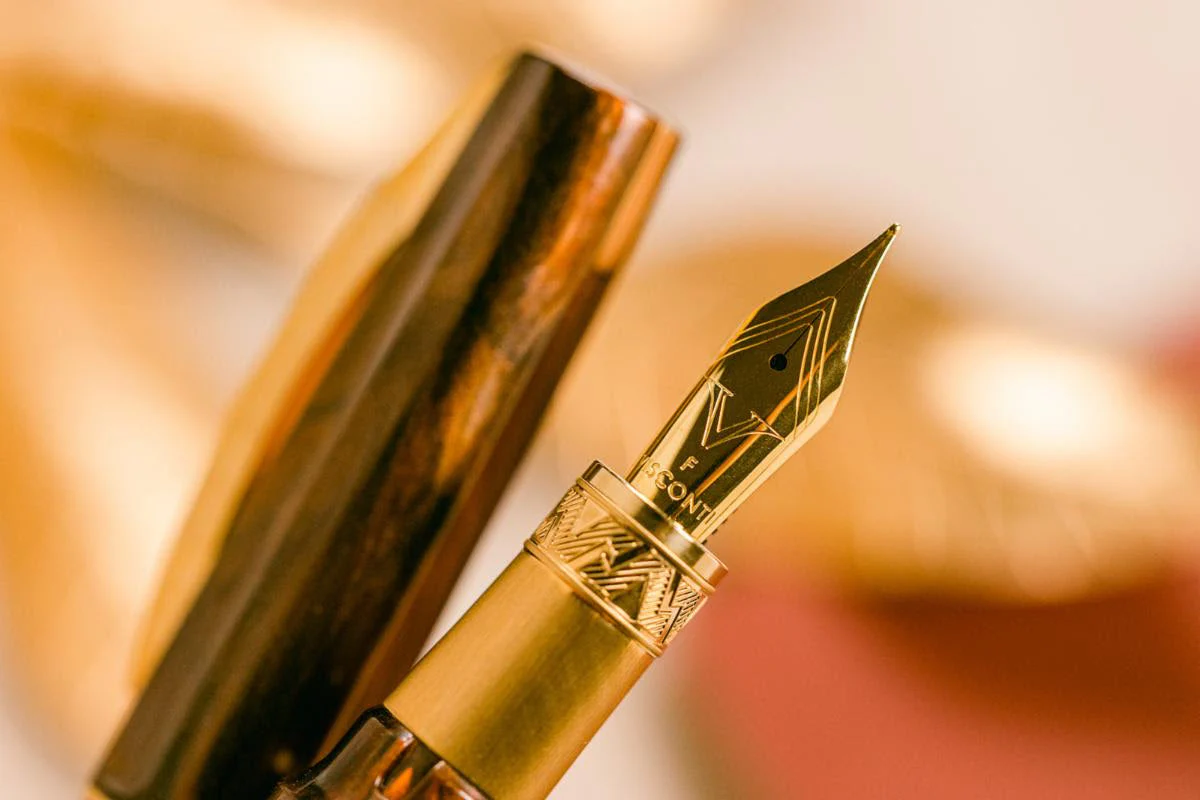 Visconti Mirage Mythos Fountain Pen in Apollo - Image 10