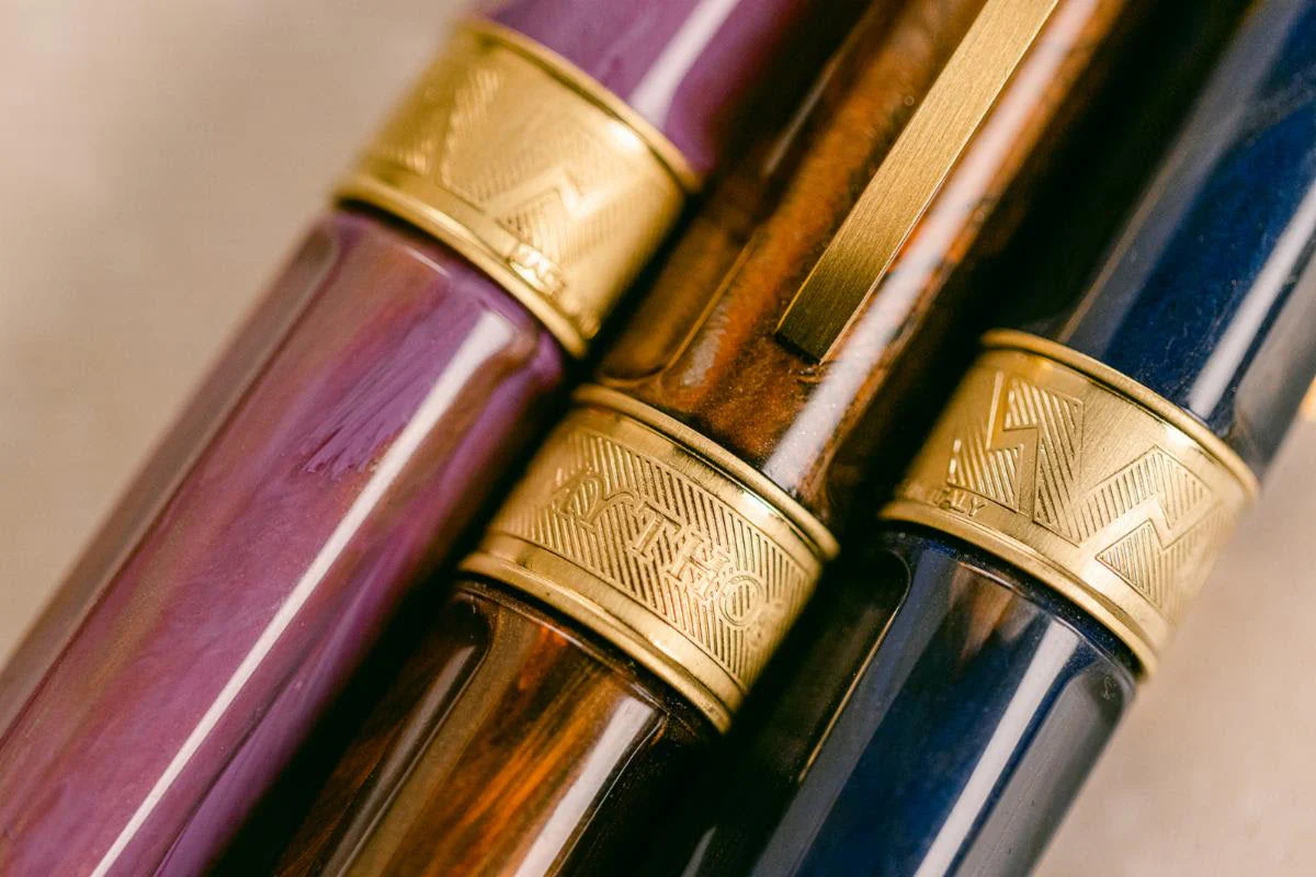 Visconti Mirage Mythos Fountain Pen in Apollo - Image 11