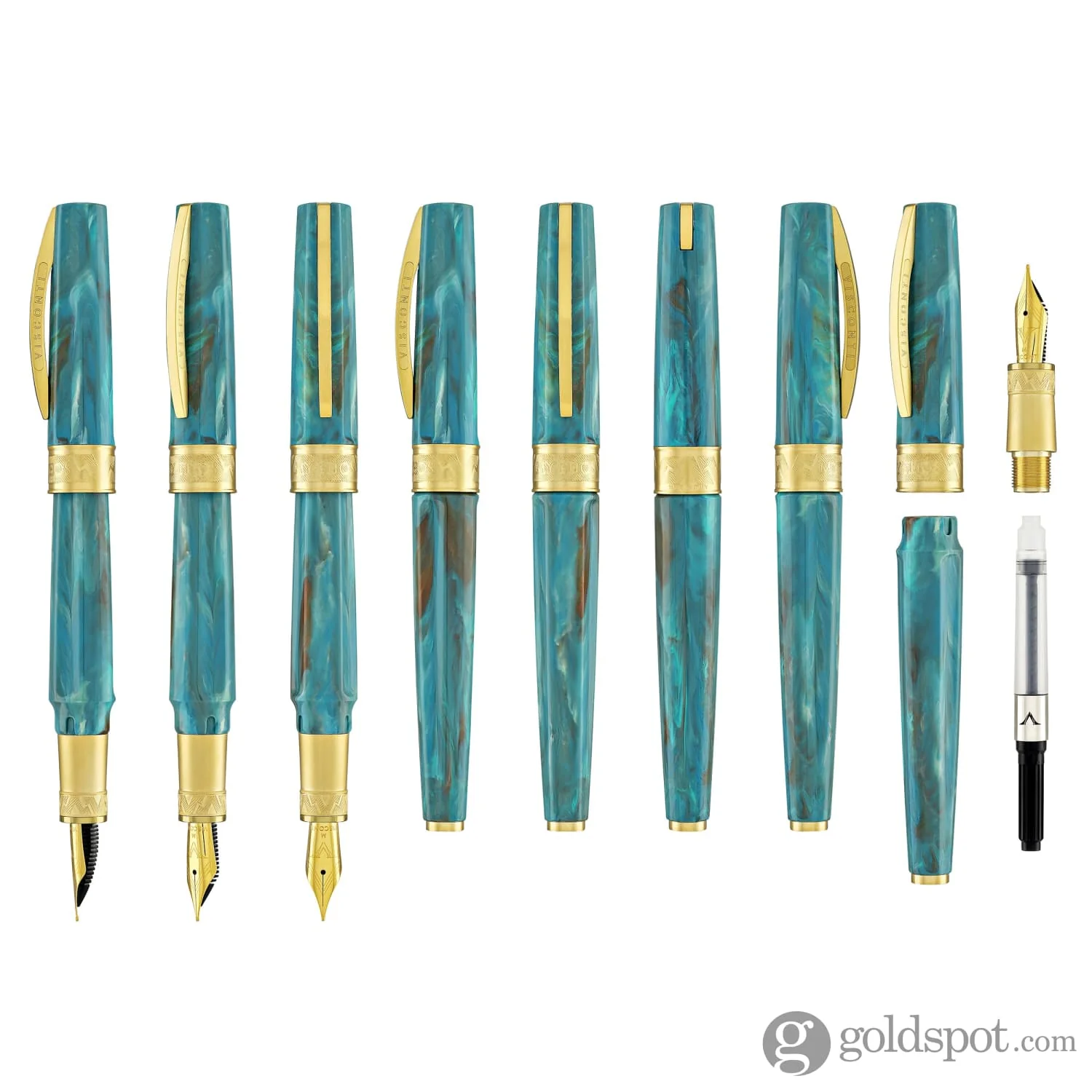 Visconti Mirage Mythos Fountain Pen in Athena - Image 8