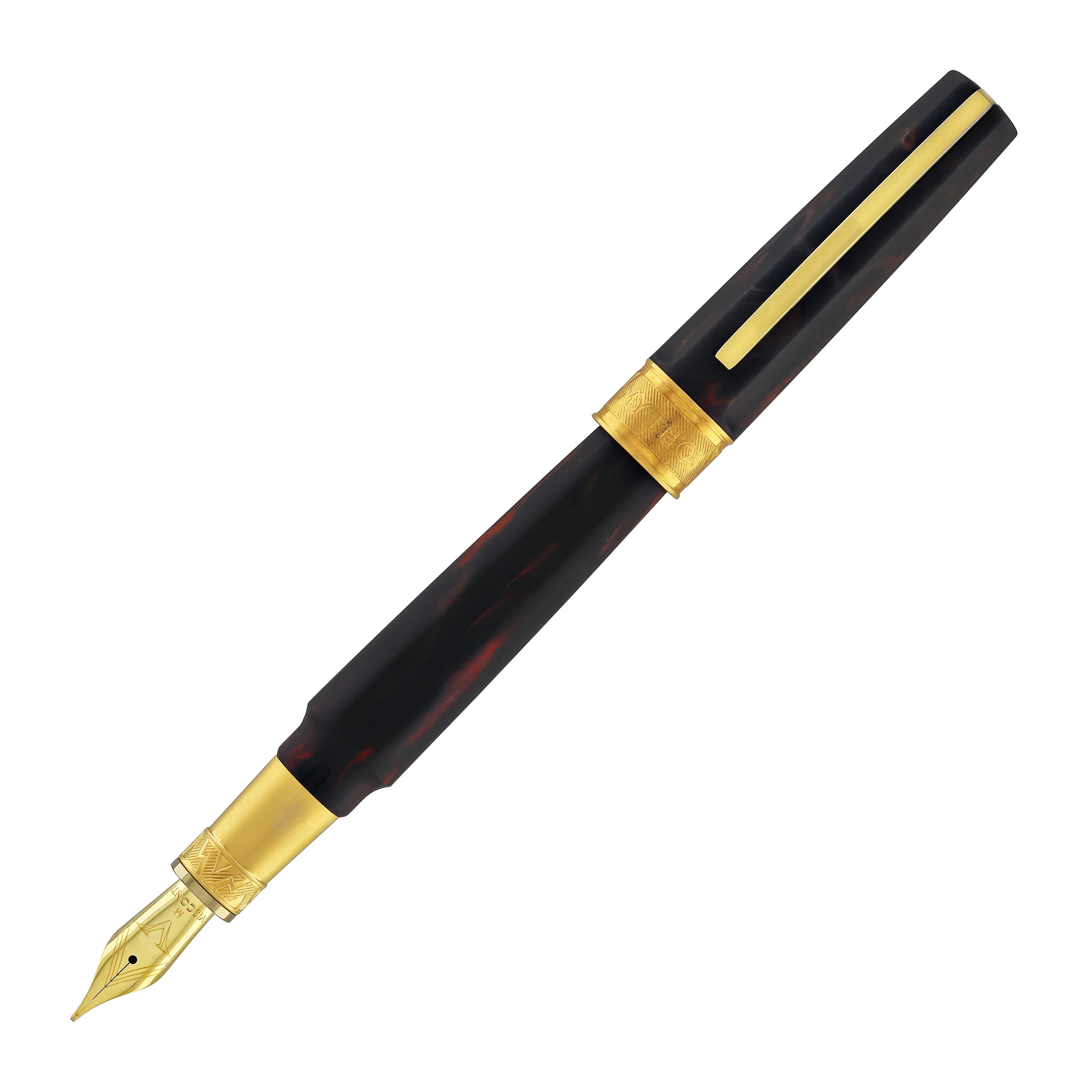 Visconti Mirage Mythos Fountain Pen in Hades - Image 3