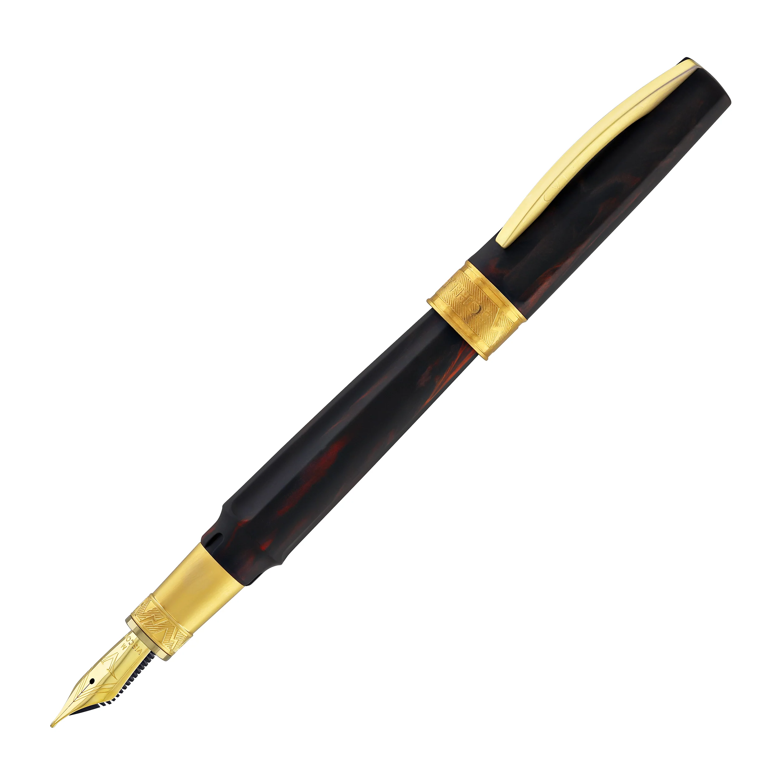 Visconti Mirage Mythos Fountain Pen in Hades - Image 4