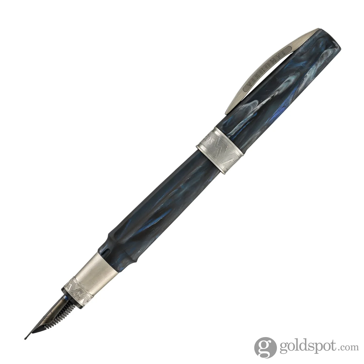 Visconti Mirage Mythos Fountain Pen in Poseidon - Image 3
