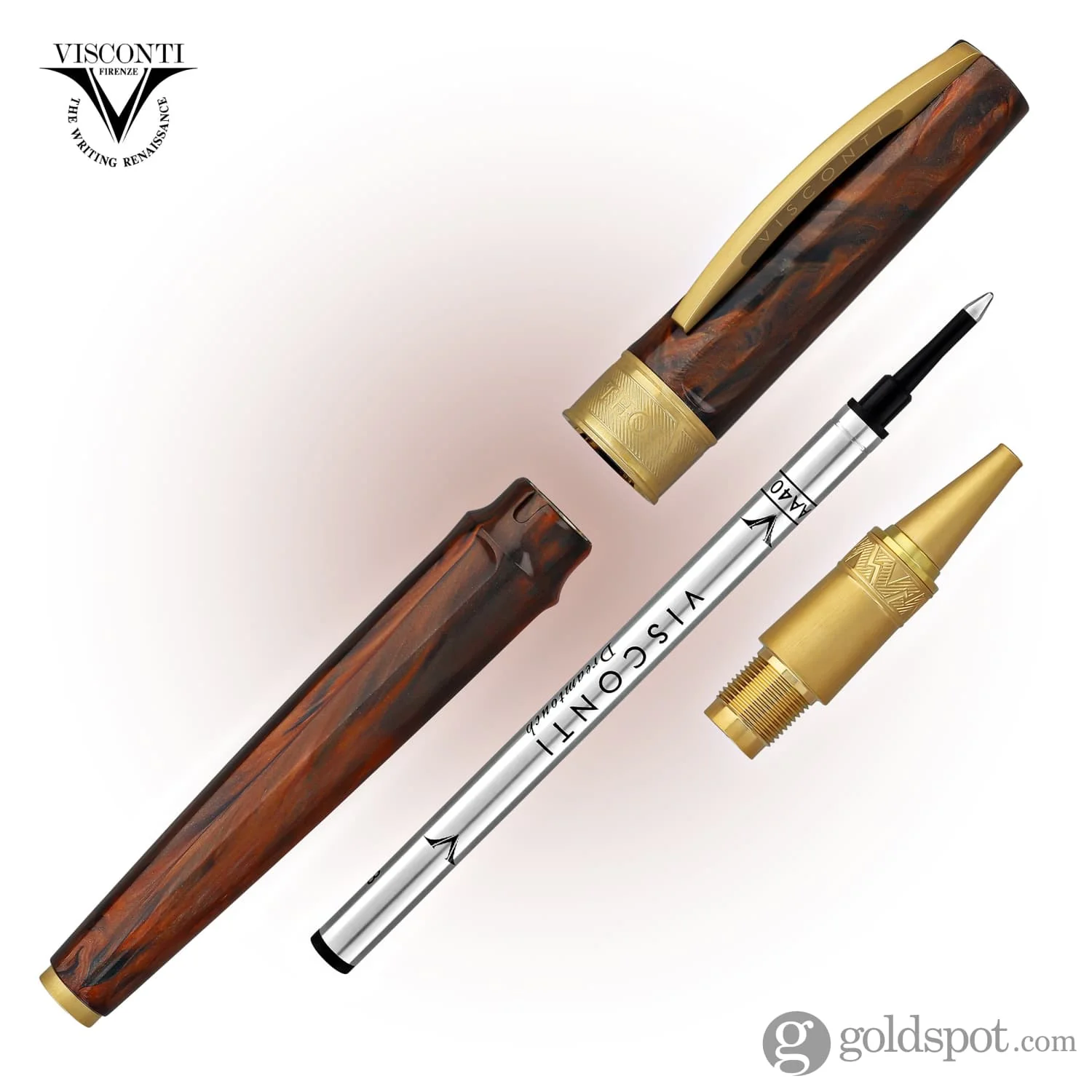 Visconti Mirage Mythos Rollerball Pen in Apollo - Image 7