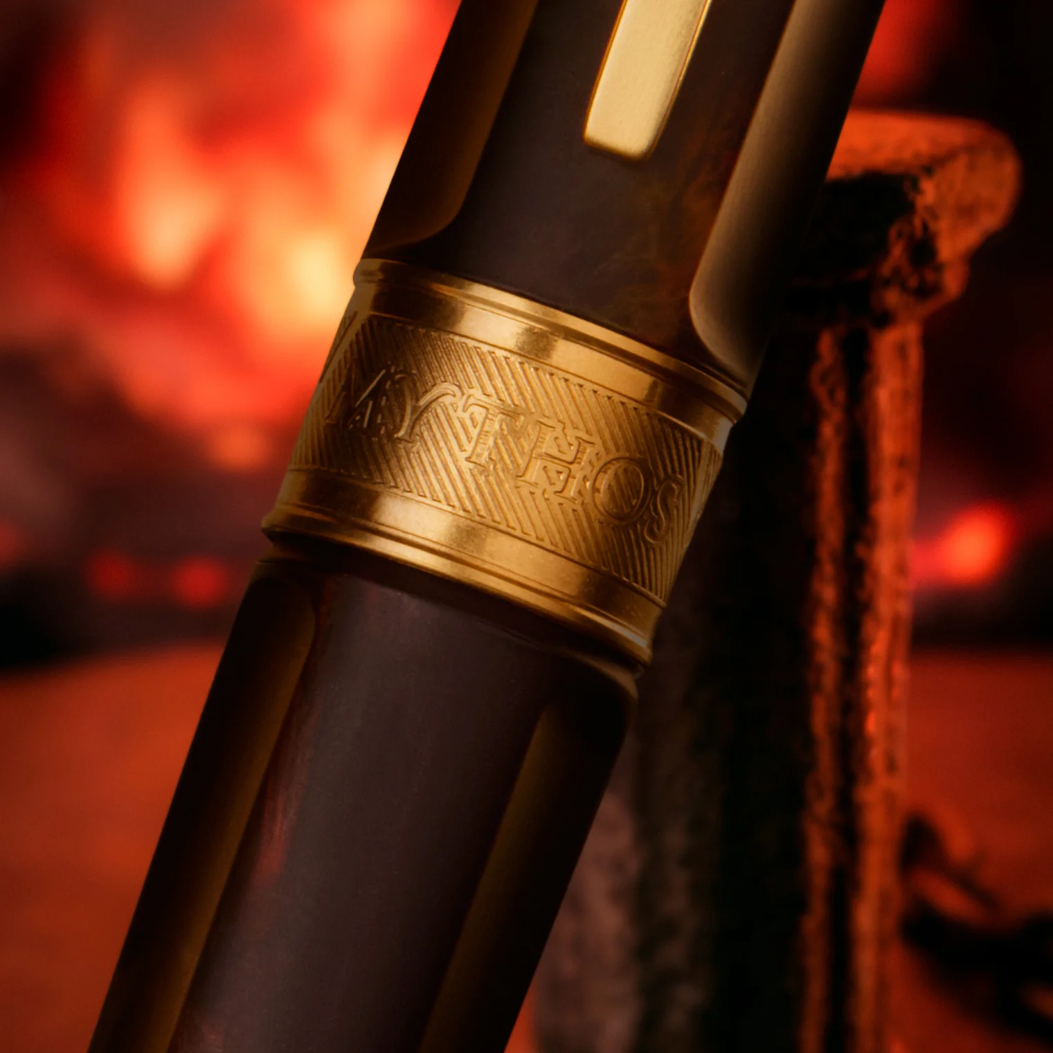 Visconti Mirage Mythos Rollerball Pen in Hades - Image 11